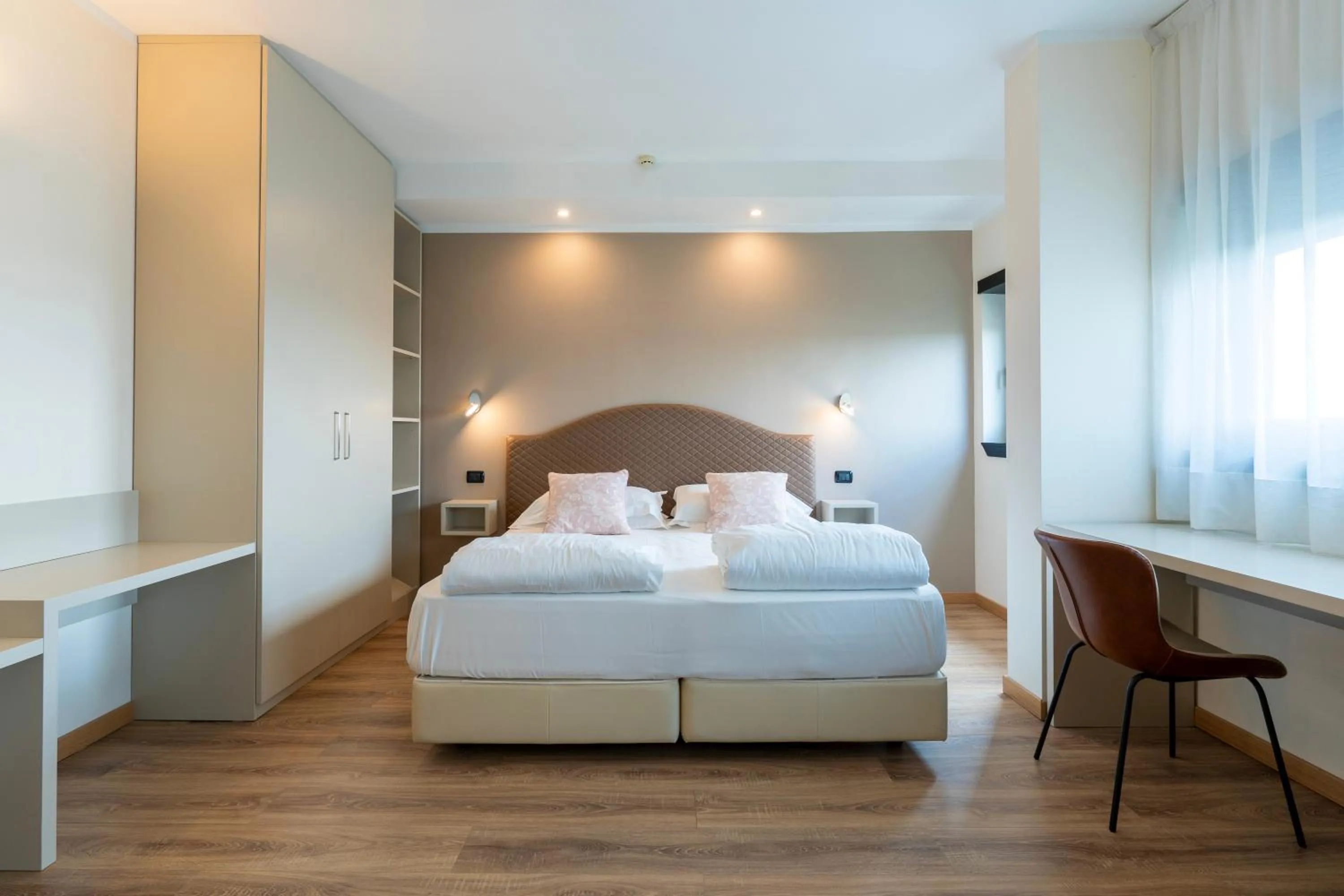 Bedroom, Bed in Hotel Saccardi & Spa - Adults Only