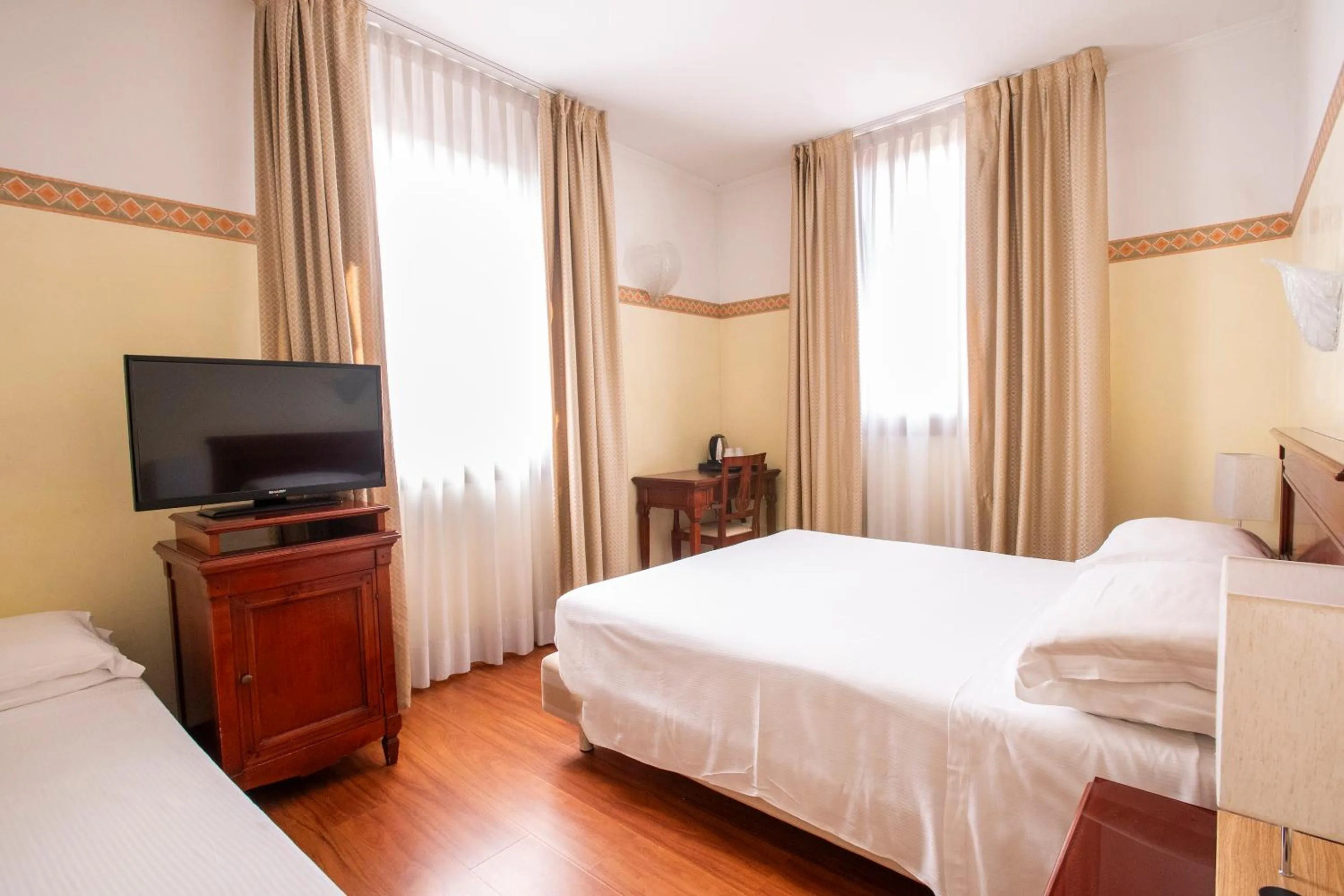 Bedroom, Bed in Hotel Russo Palace