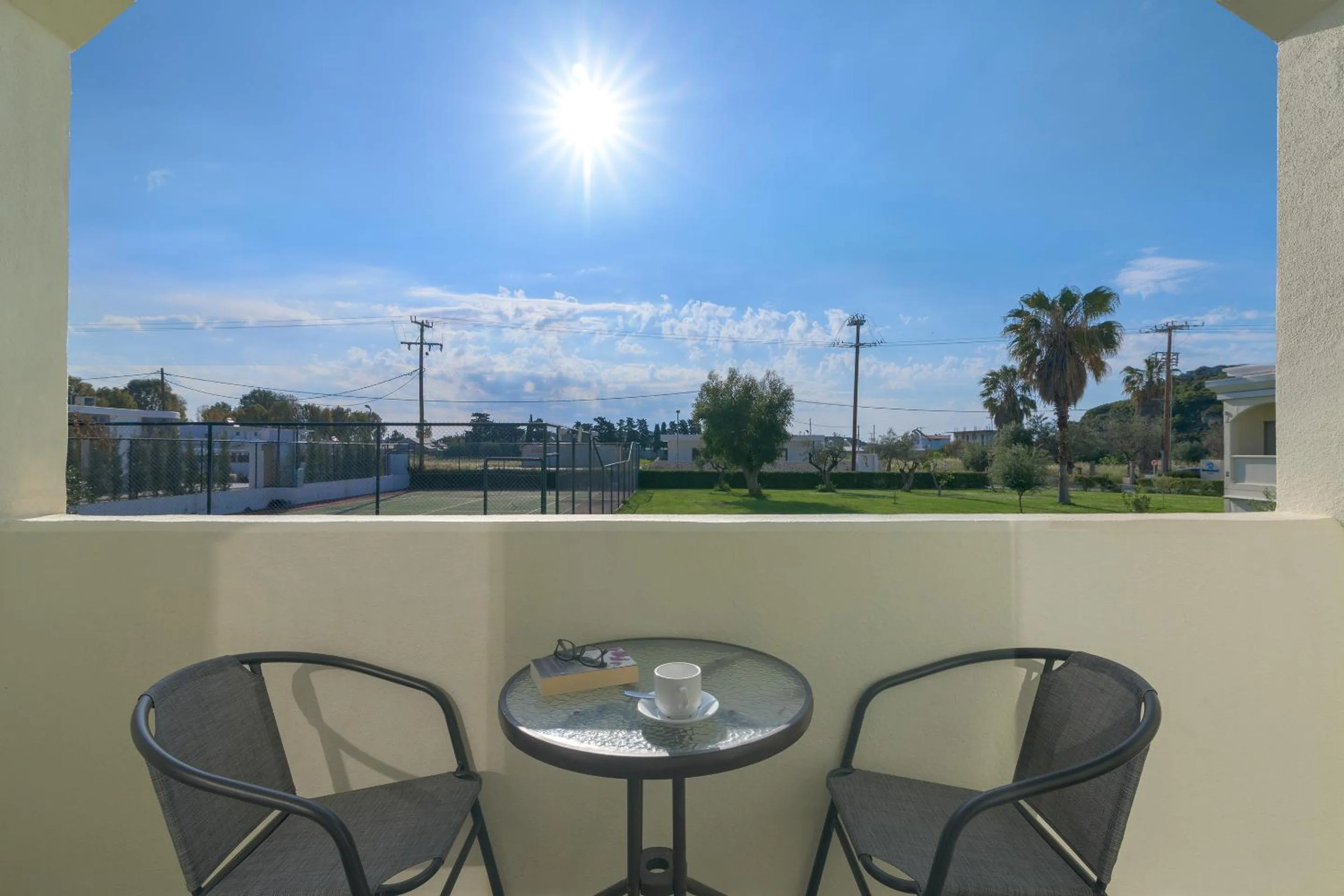 Balcony/Terrace in Hotel Niriides Beach