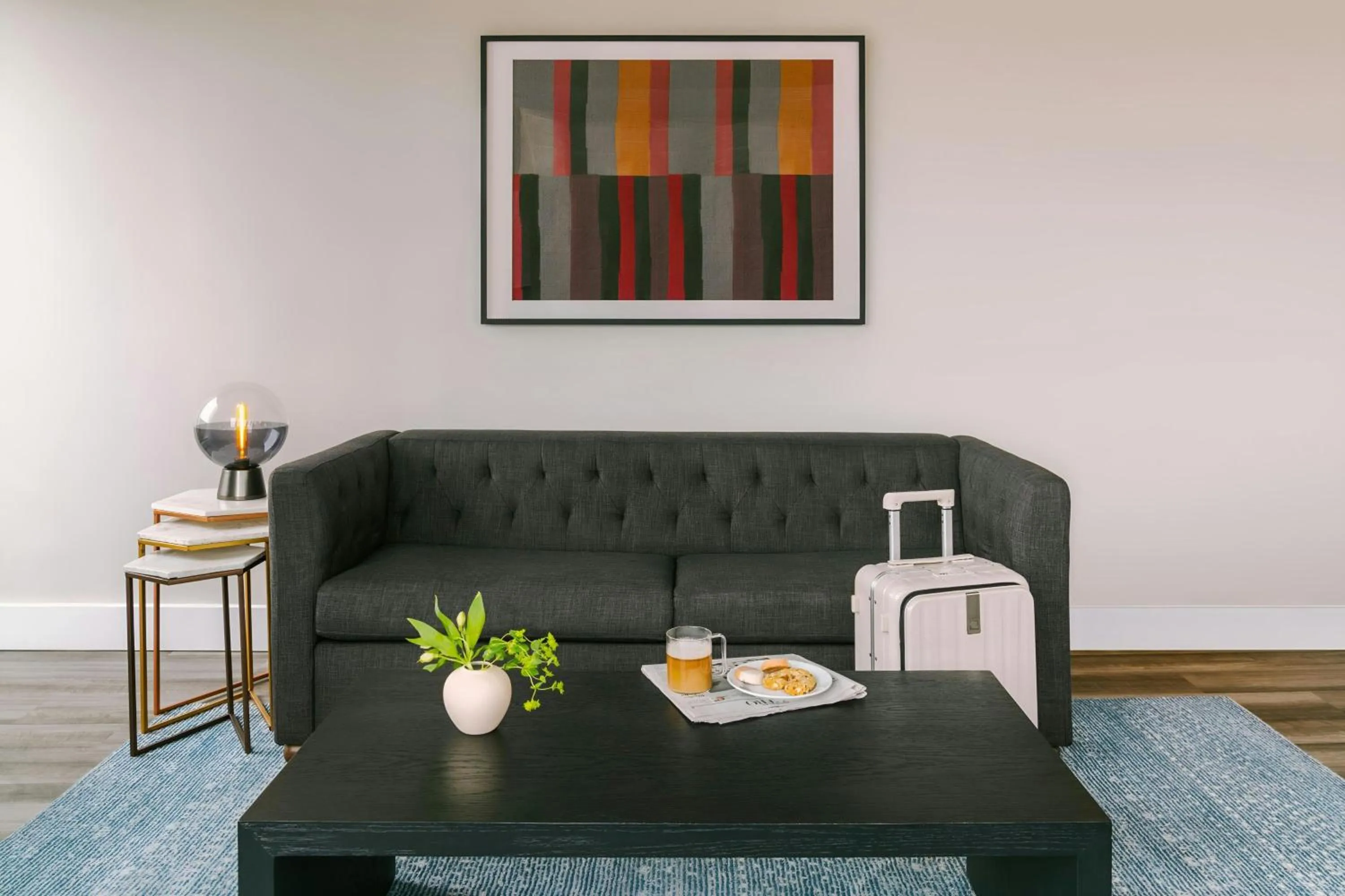 Living room in Sonder by Marriott Bonvoy Georgetown C&O Apartments Georgetown