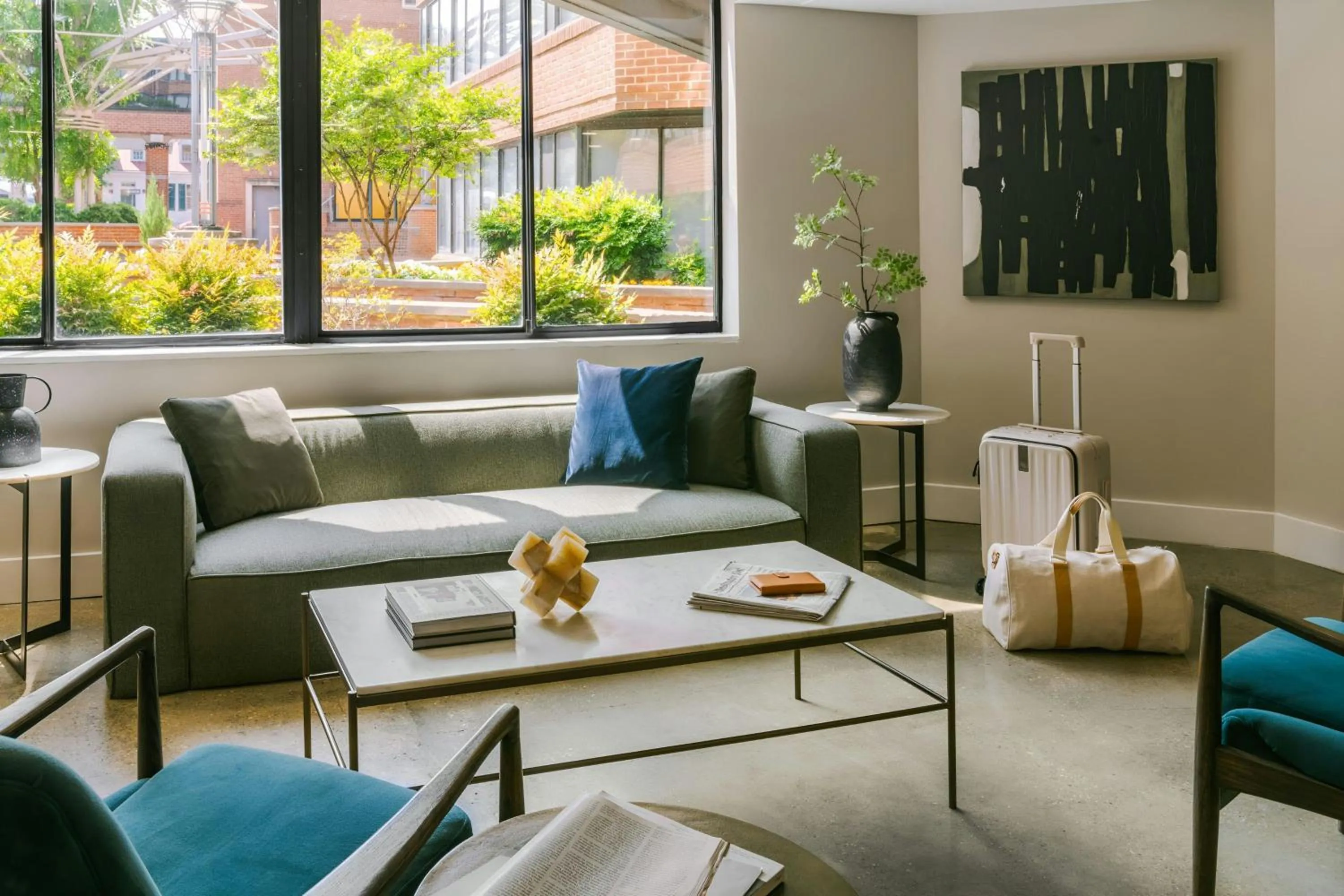 Lobby or reception in Sonder by Marriott Bonvoy Georgetown C&O Apartments Georgetown