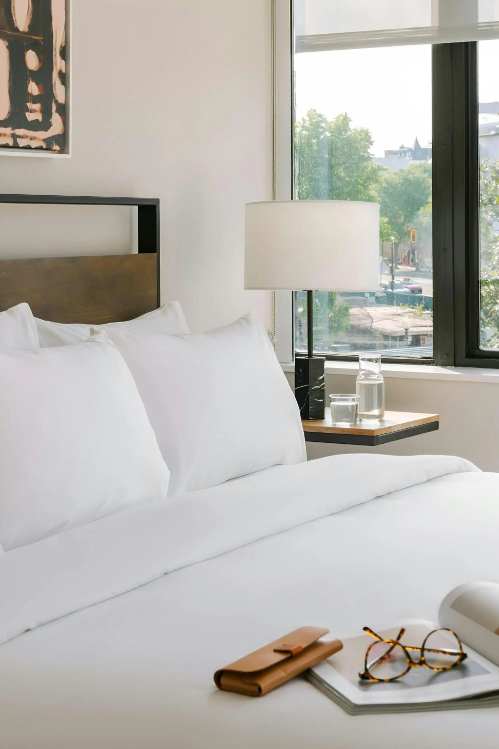 Bedroom, Bed in Sonder by Marriott Bonvoy Georgetown C&O Apartments Georgetown