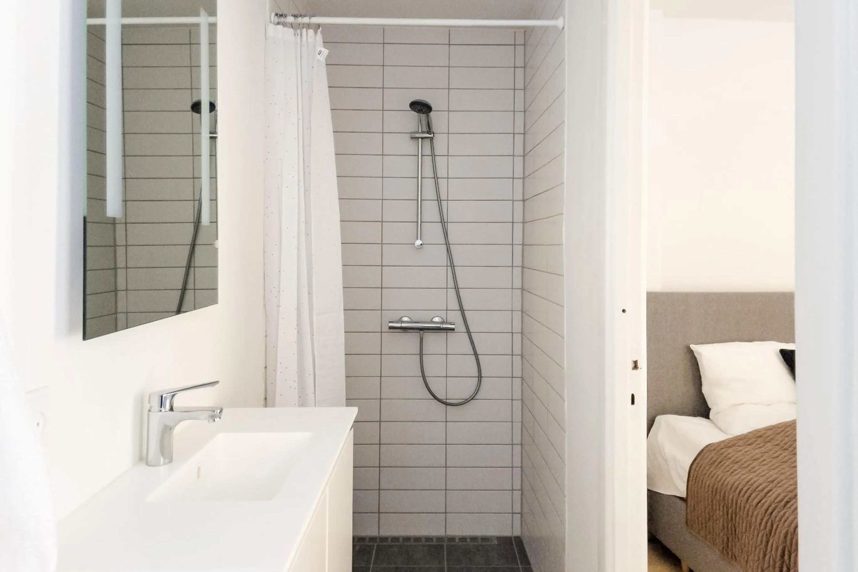 Bathroom, Bed in Perfect Apartments in Superb Location by Strøget, the Metro & Attractions