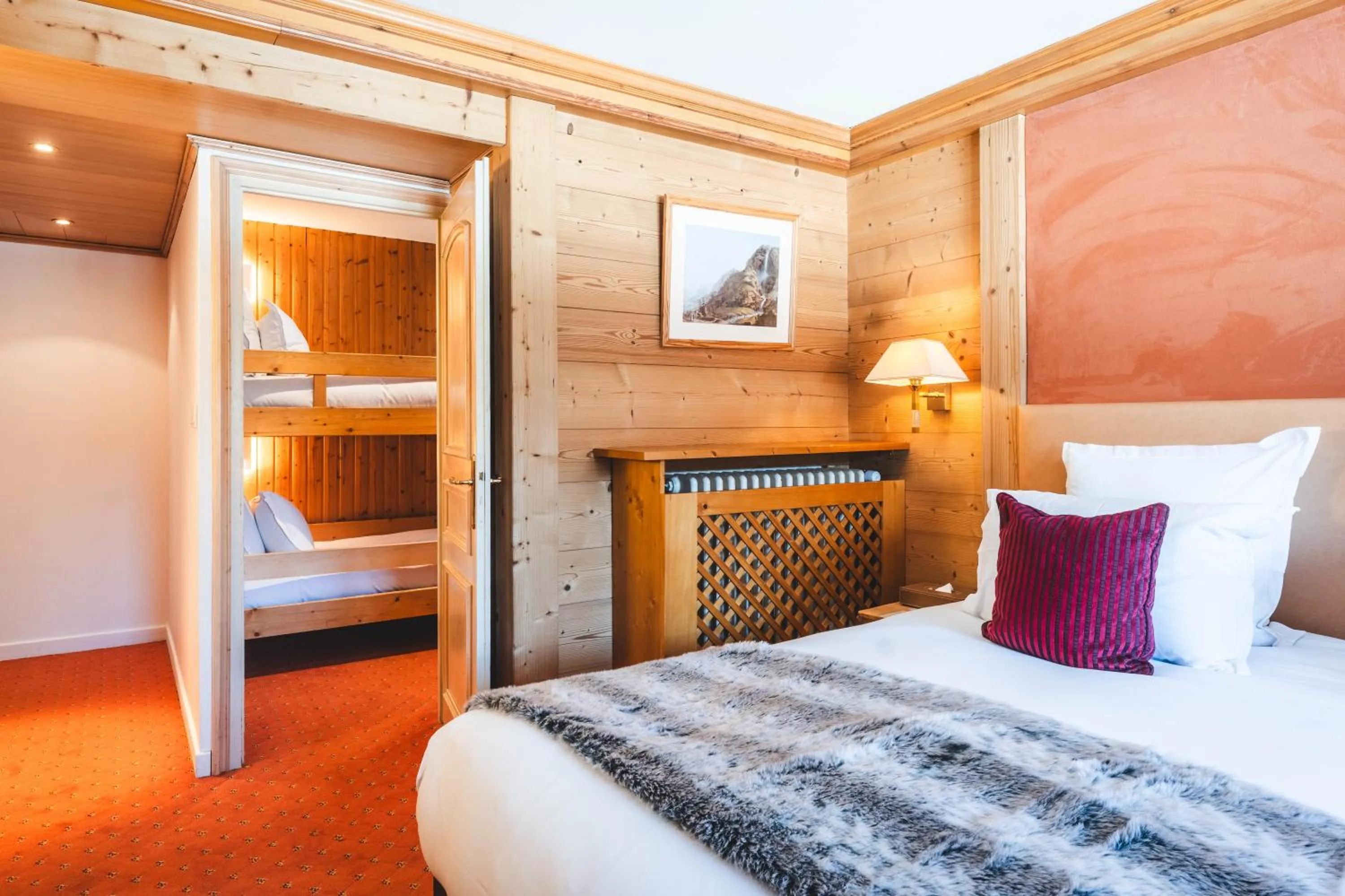 Bedroom, Bed in Hotel Carlina