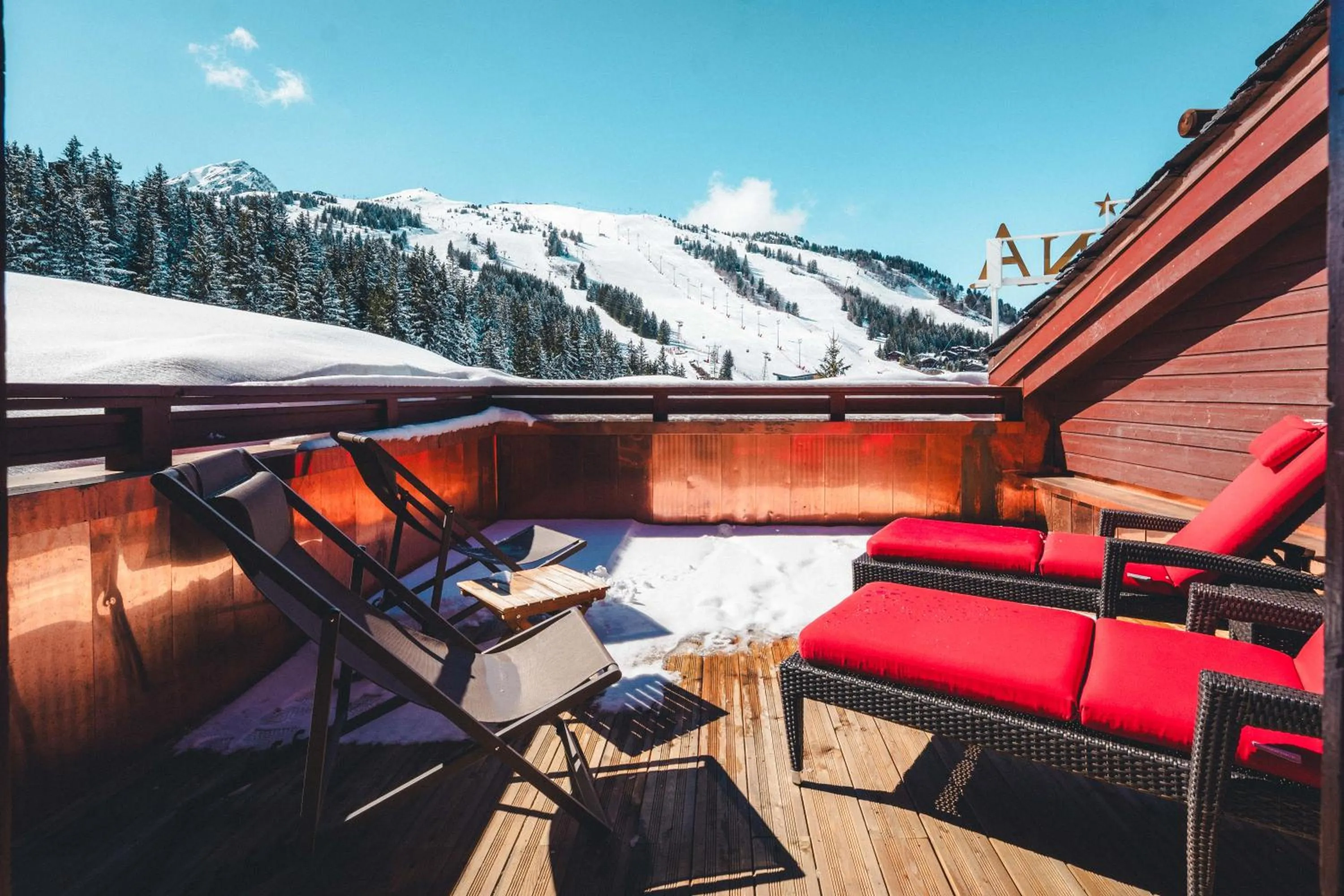 Balcony/Terrace in Hotel Carlina