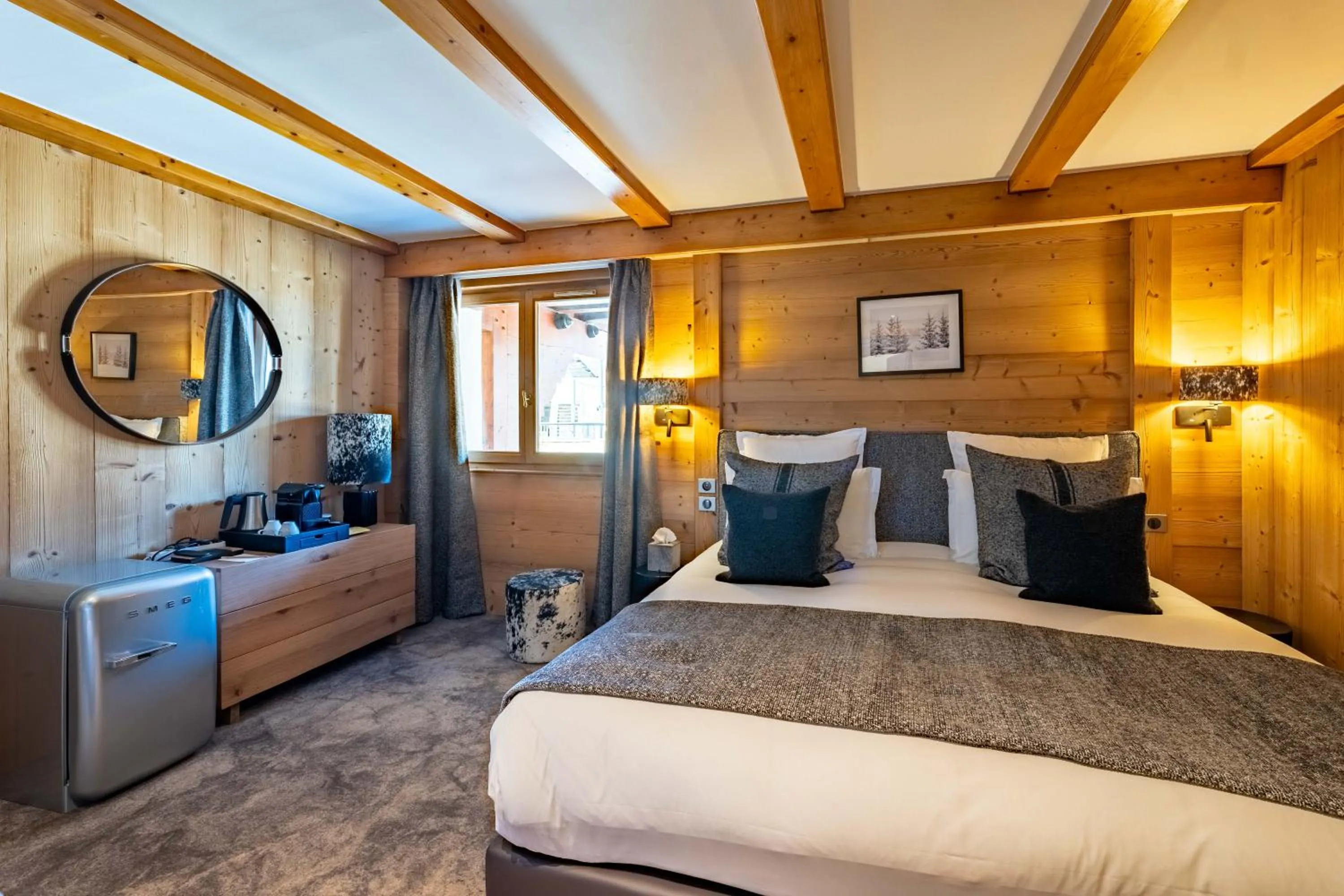 Photo of the whole room, Bed in Hotel Carlina