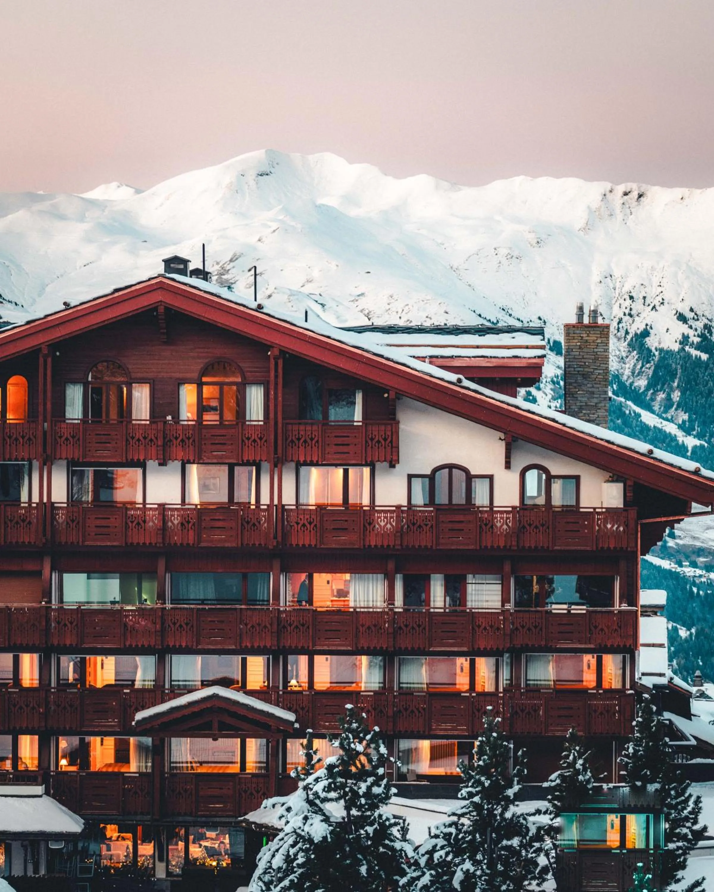 Property building in Hotel Carlina