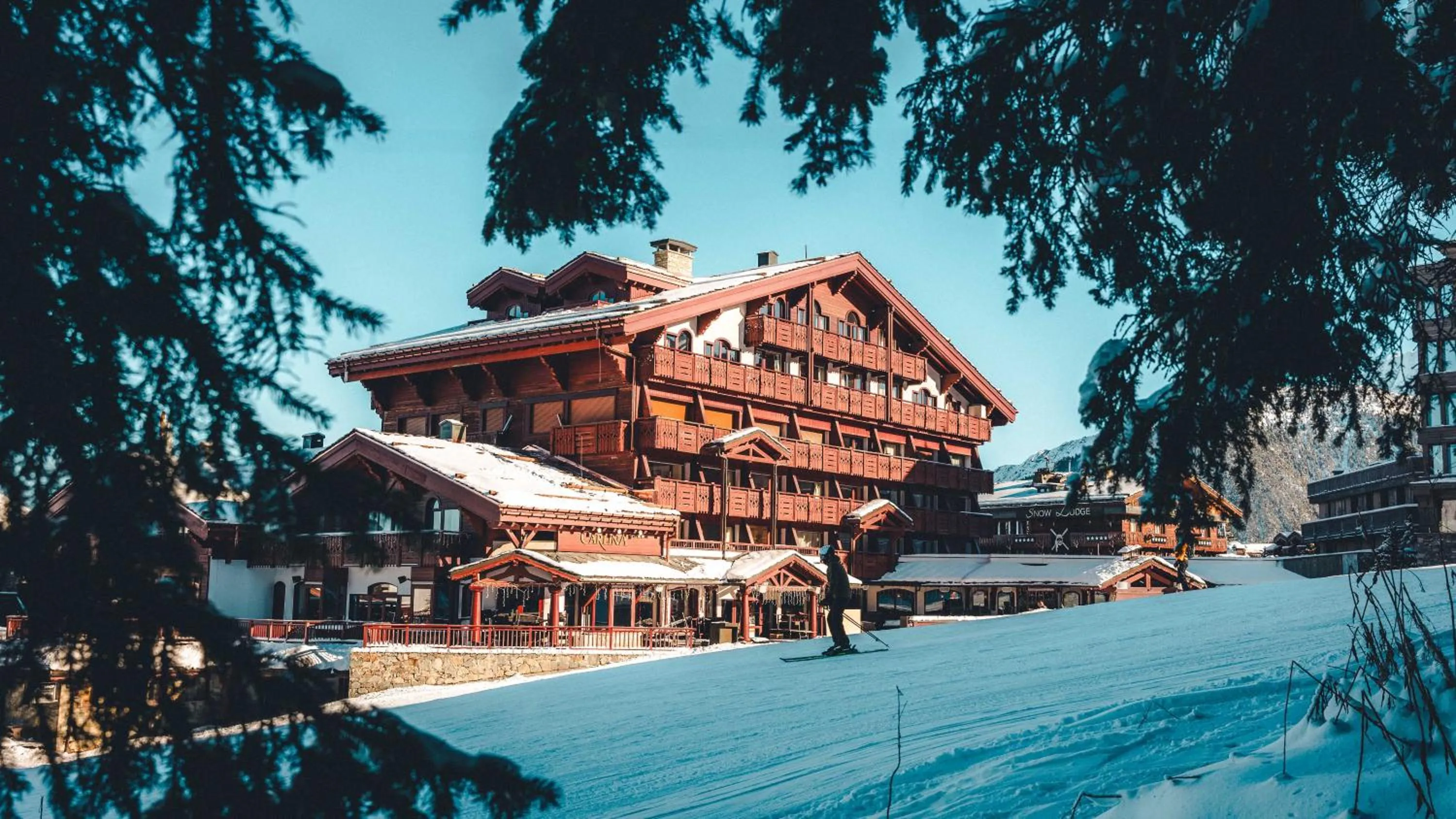 Property building in Hotel Carlina