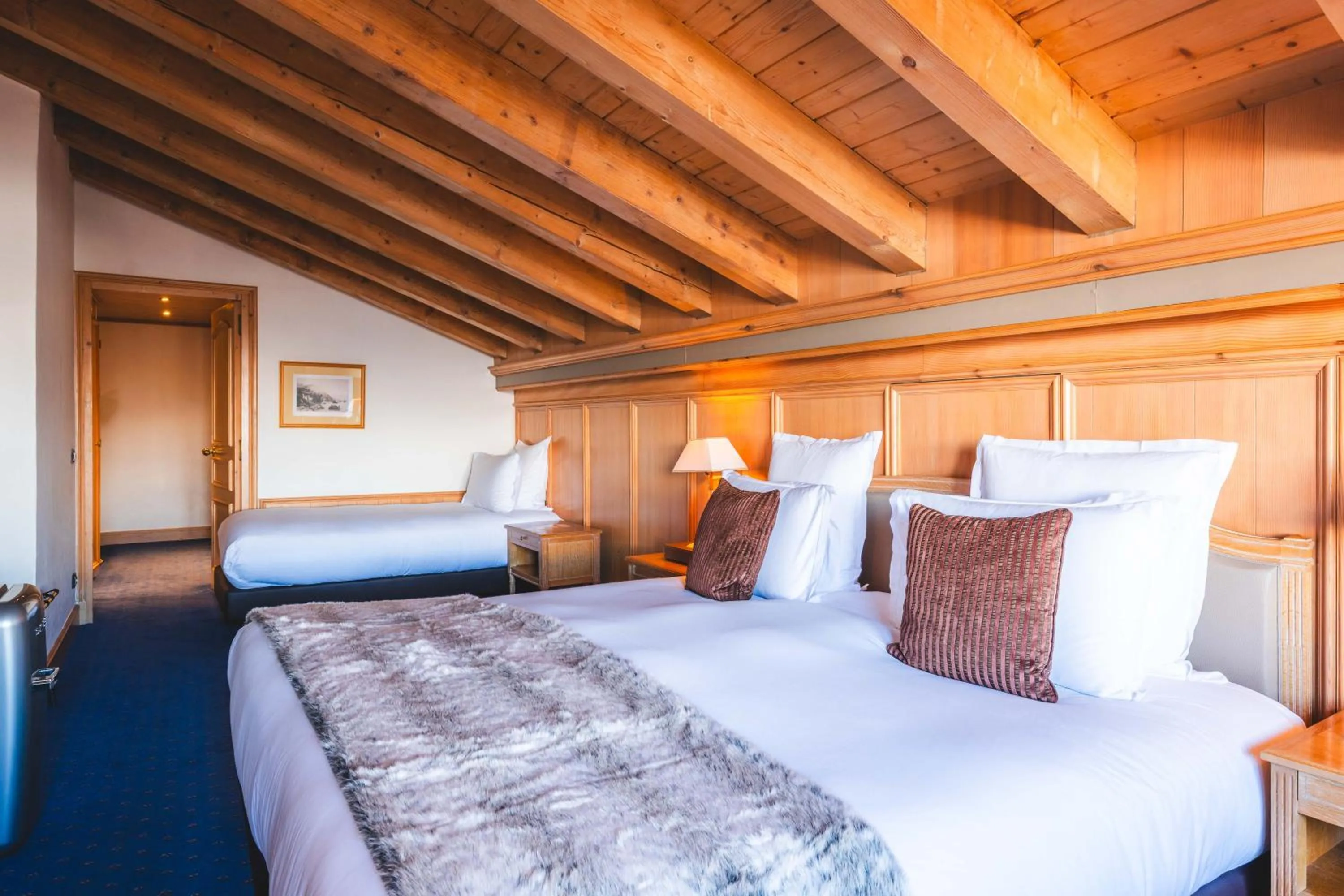 Photo of the whole room, Bed in Hotel Carlina