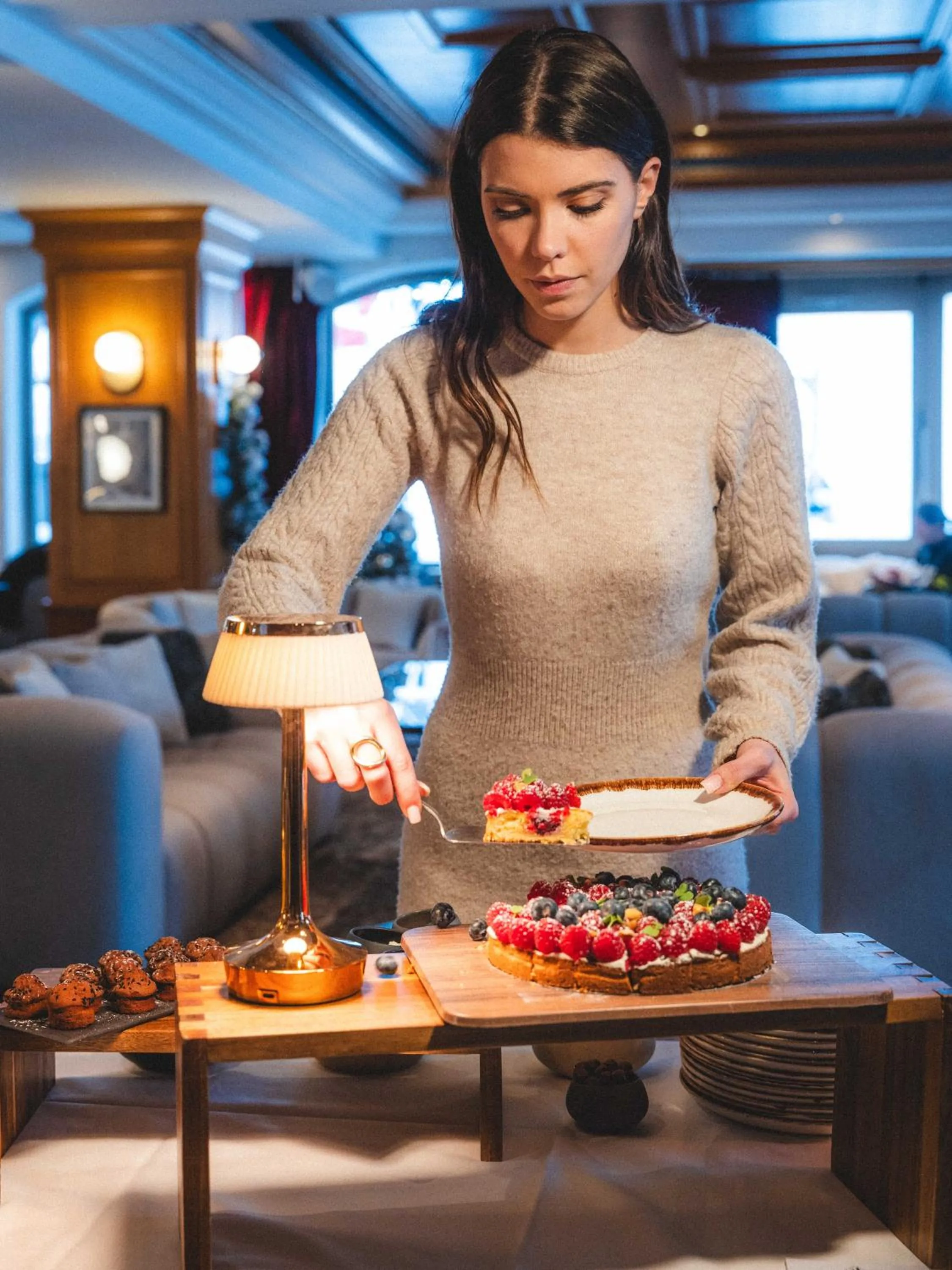 Restaurant/places to eat in Hotel Carlina