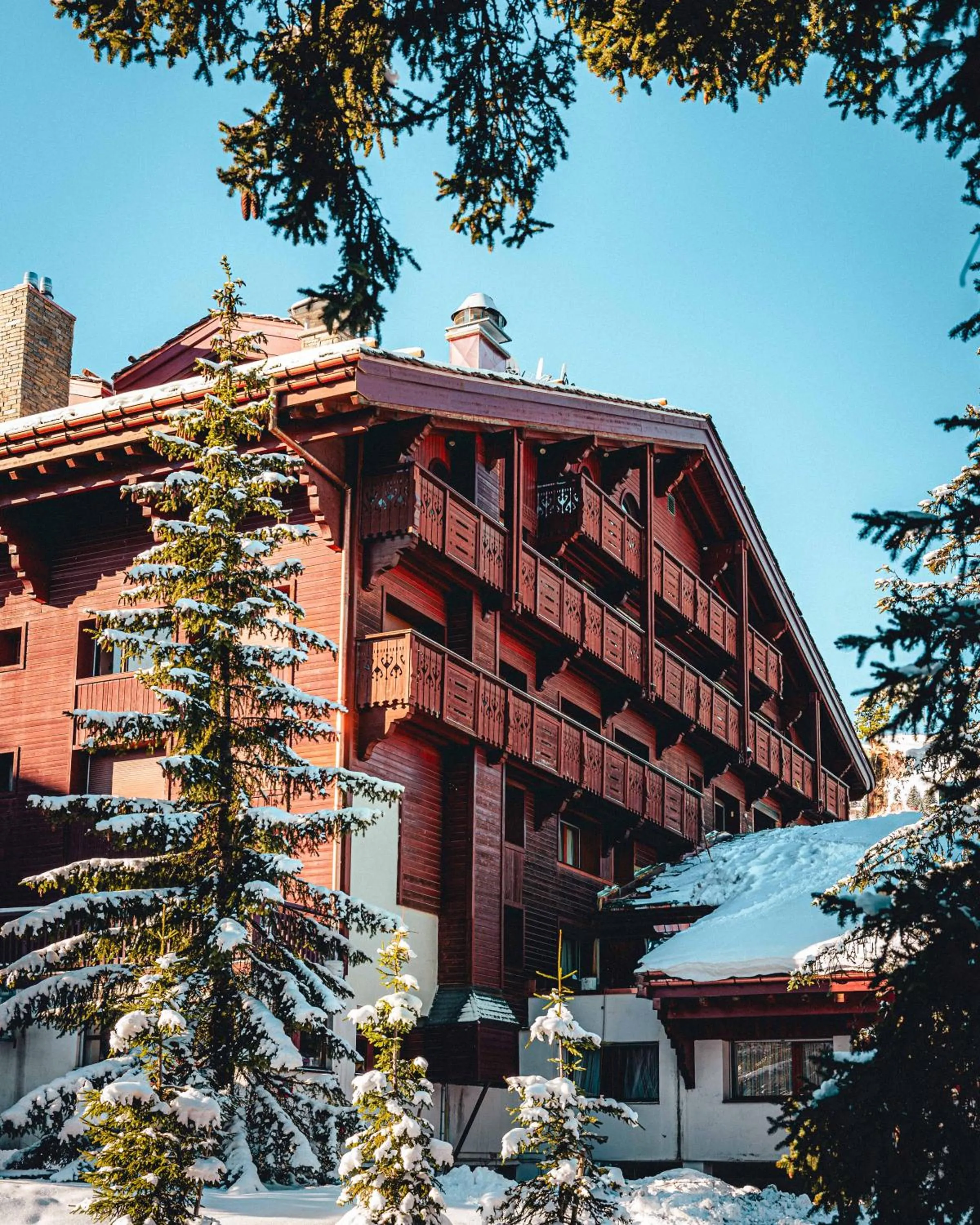 Property building in Hotel Carlina