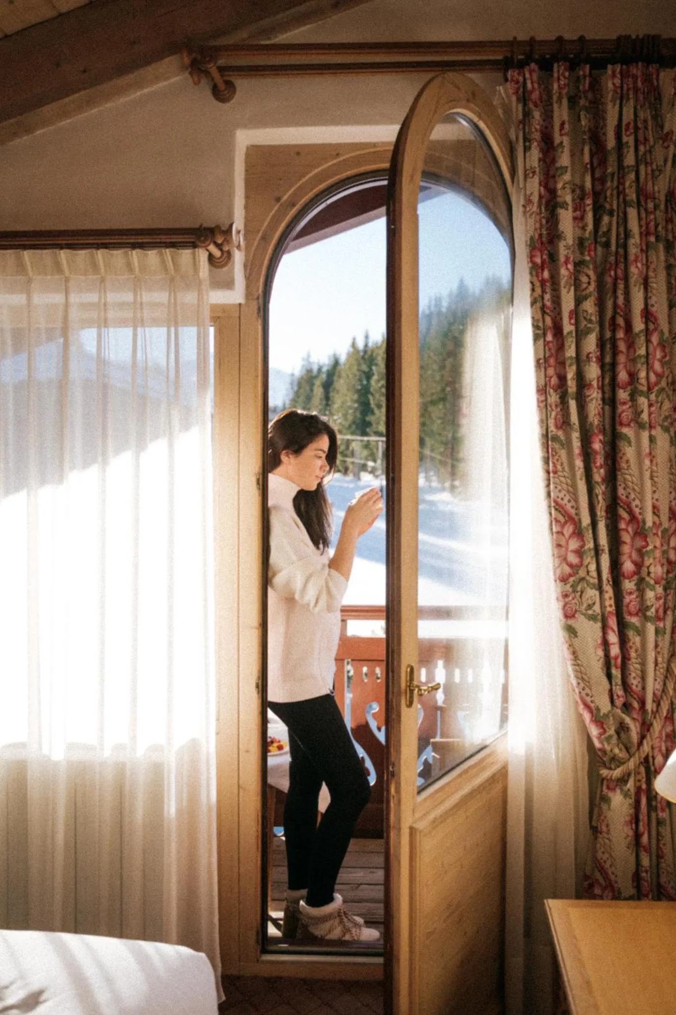 Natural landscape in Hotel Carlina