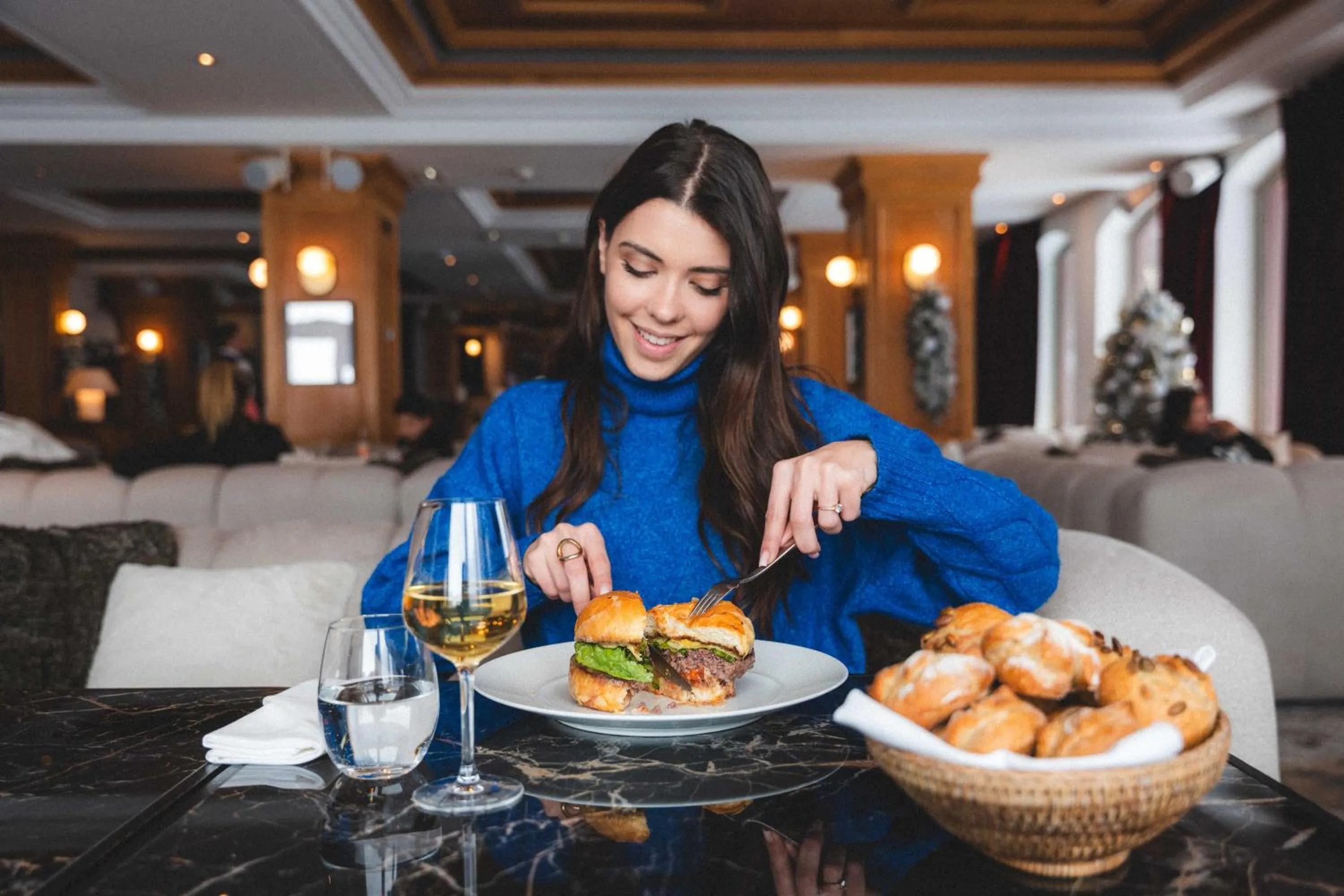 Restaurant/places to eat in Hotel Carlina