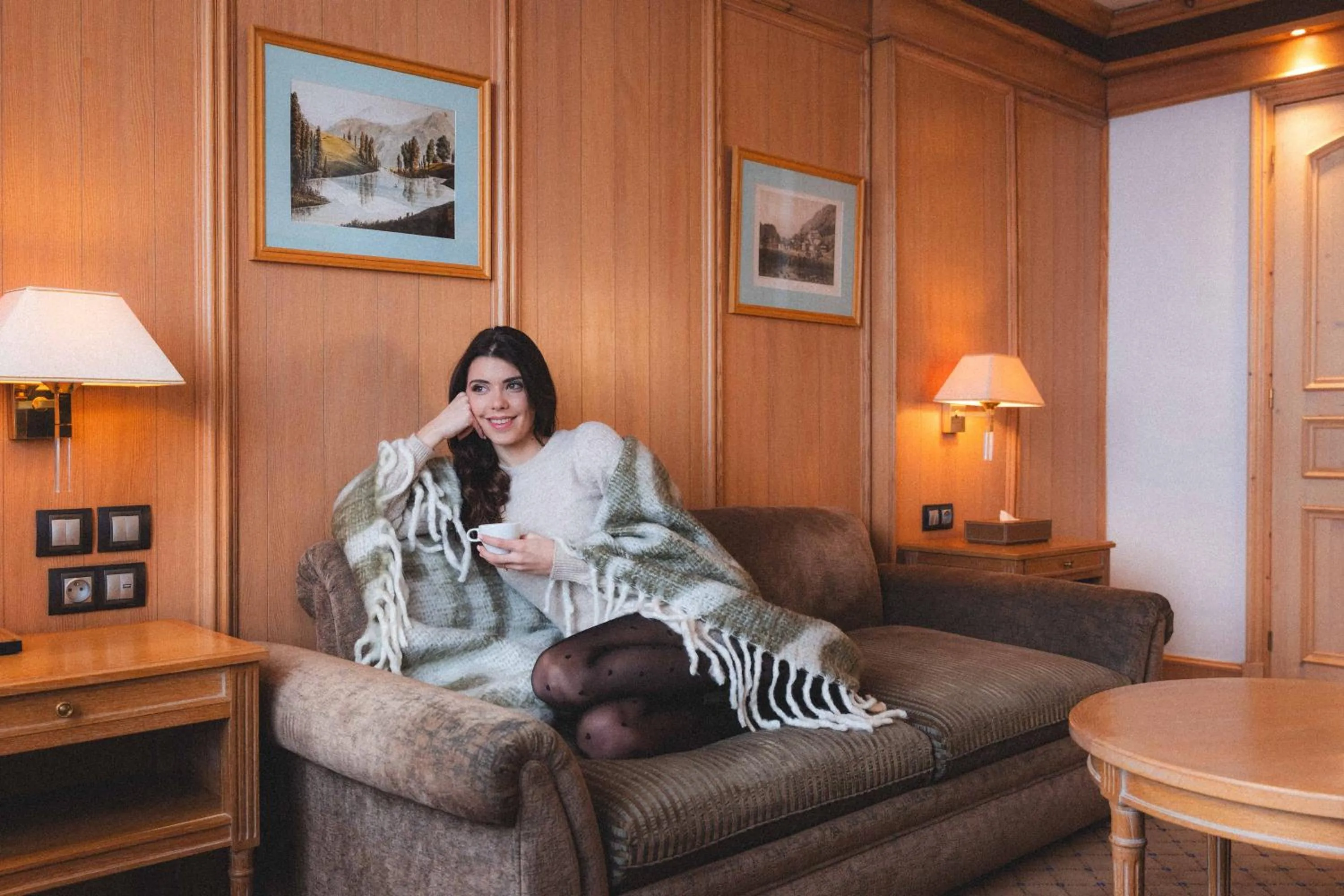 Living room in Hotel Carlina