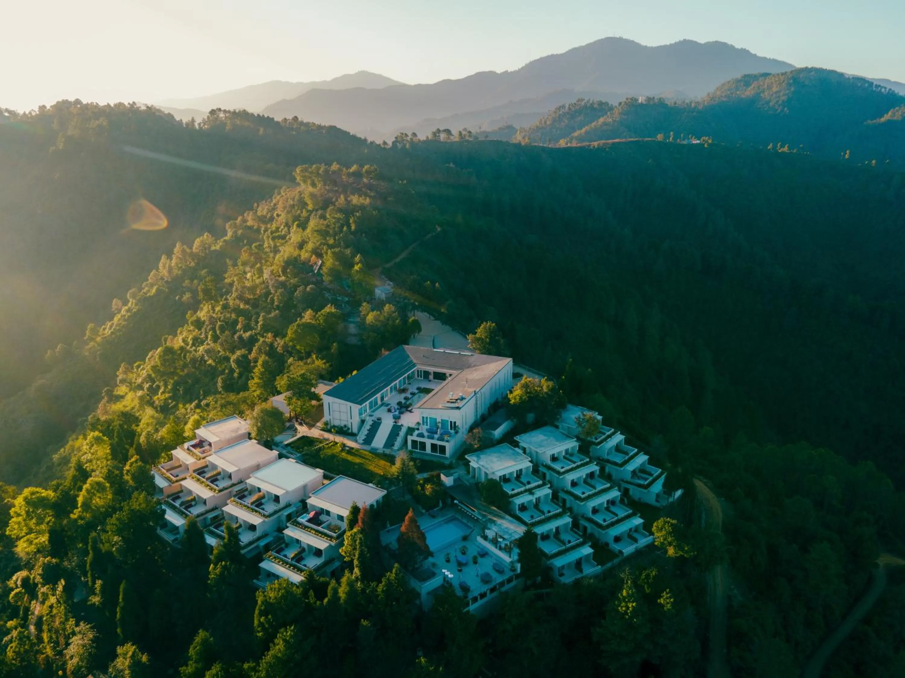 Property building in The Terraces Resort and Spa