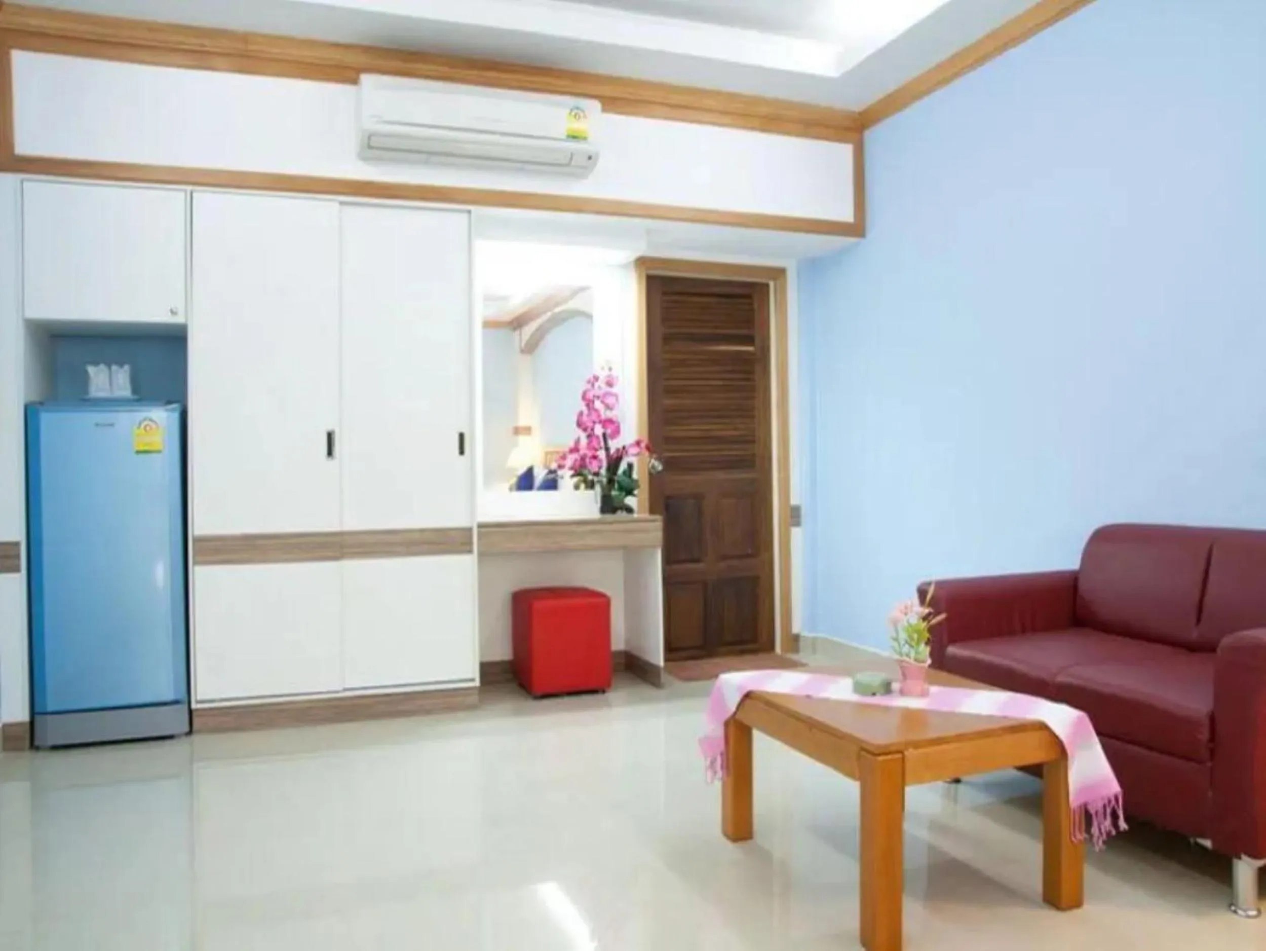 Bedroom in Ampan Resort & Apartment