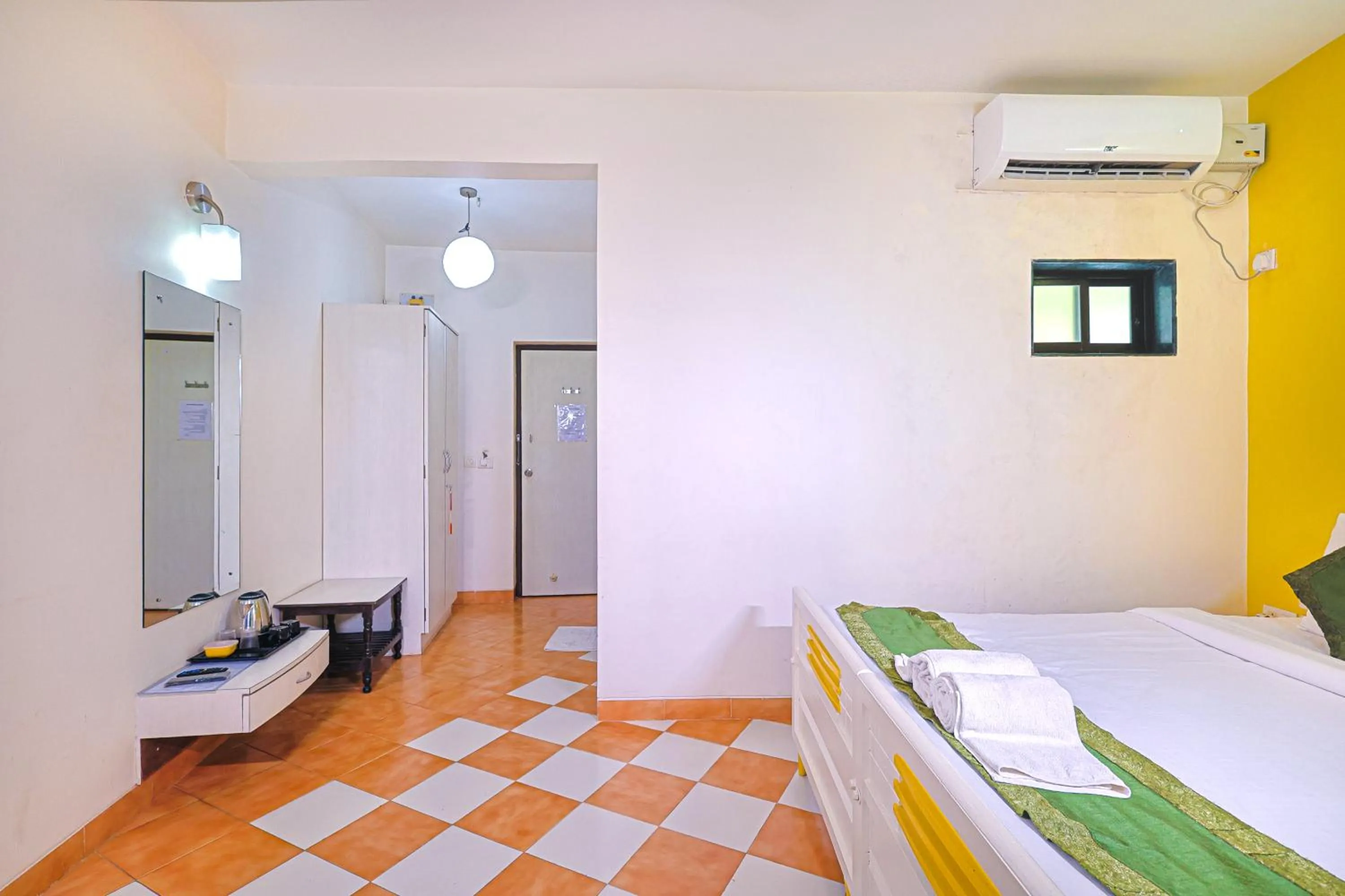 Bed in Kokanwadi Resort