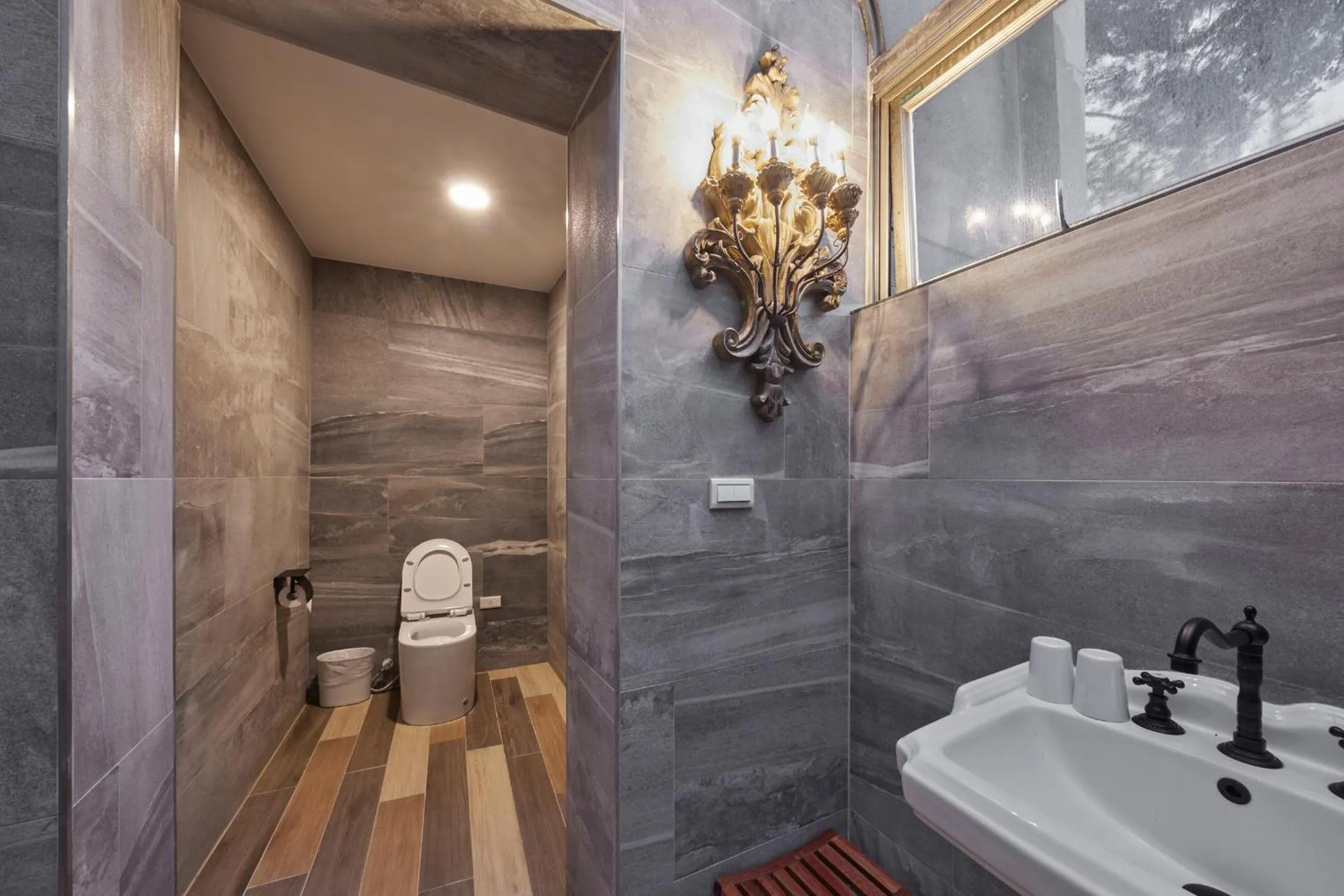 Bathroom in Kyokusui Hotspring Hotel