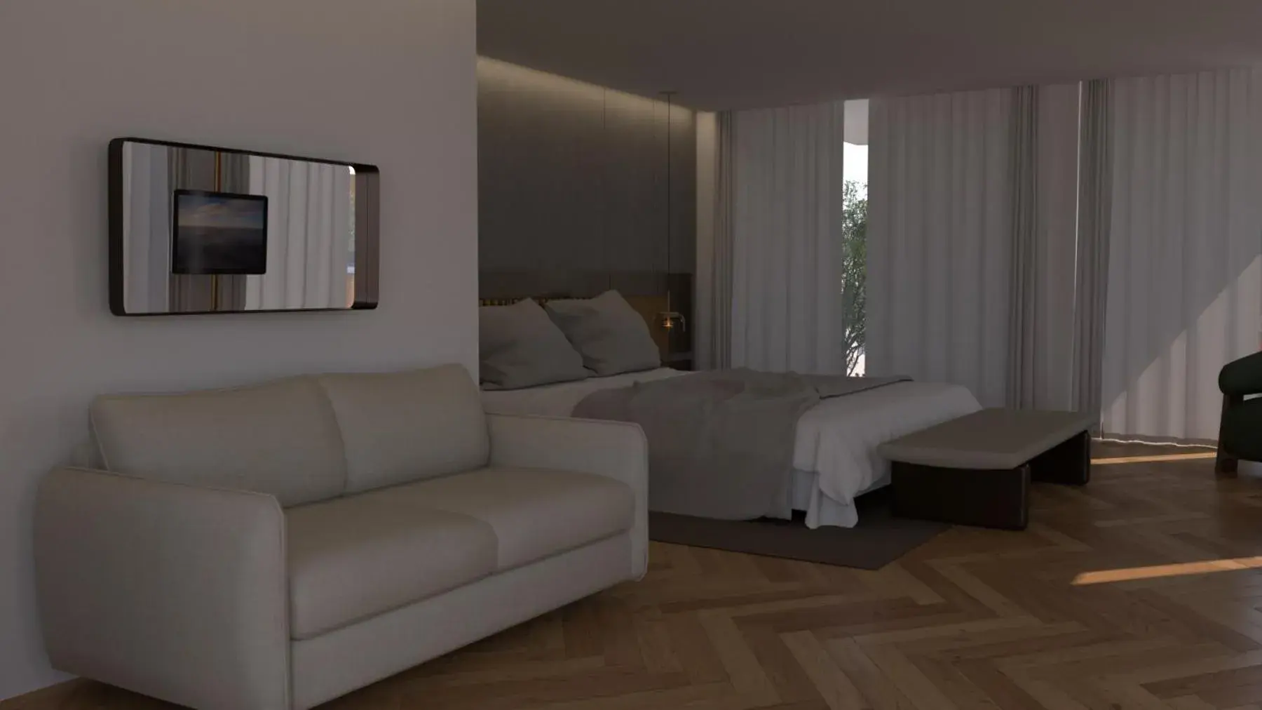 Deluxe Double or Twin Room in UNAHOTELS One Catania Deluxe Double or Twin Room in UNAHOTELS One Catania