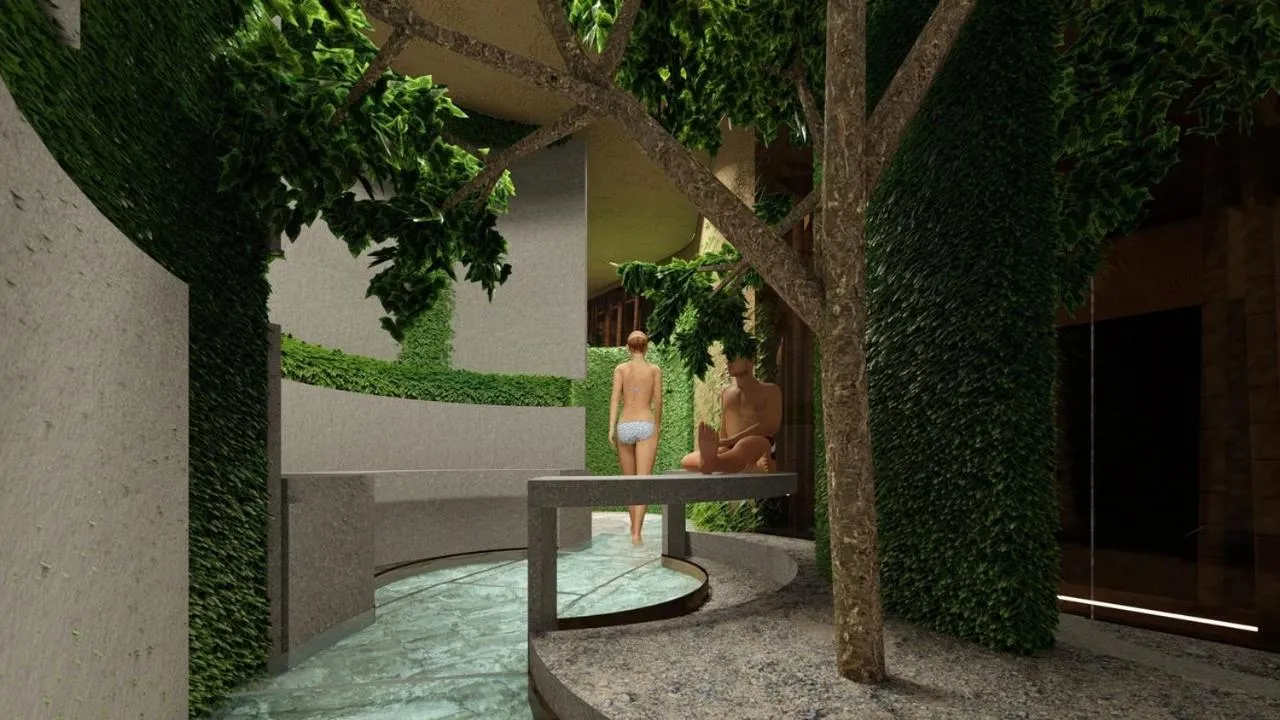 Sauna in UNAHOTELS One Catania