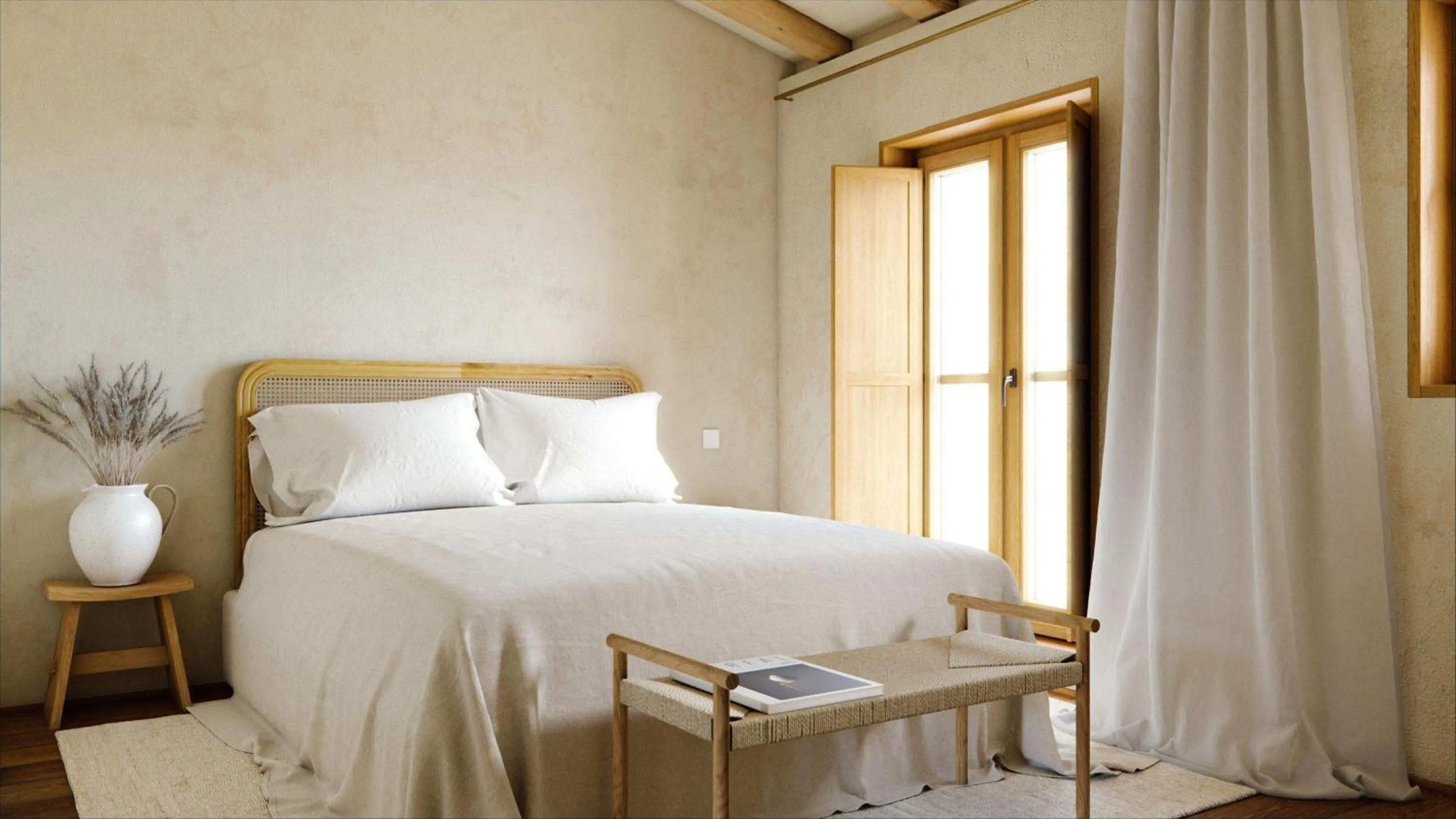 Bedroom, Bed in La Gallega by Upper Luxury Housing