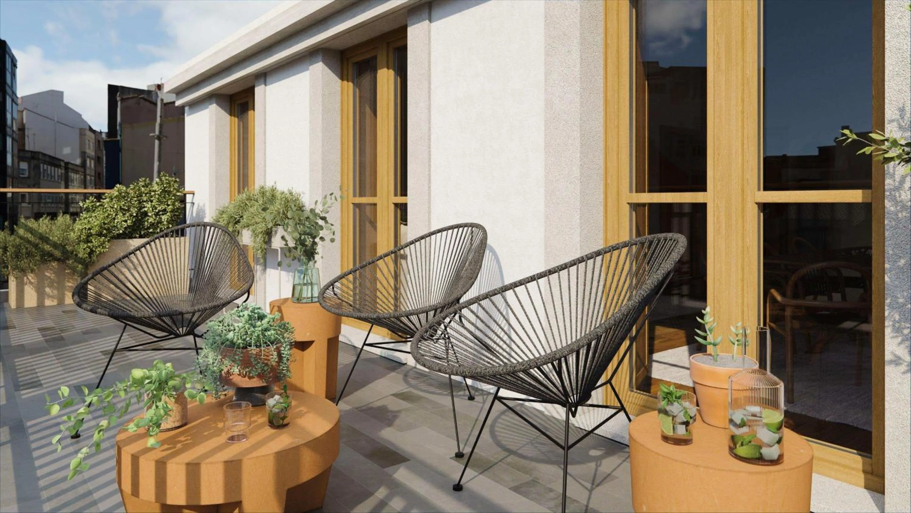 Balcony/Terrace in La Gallega by Upper Luxury Housing