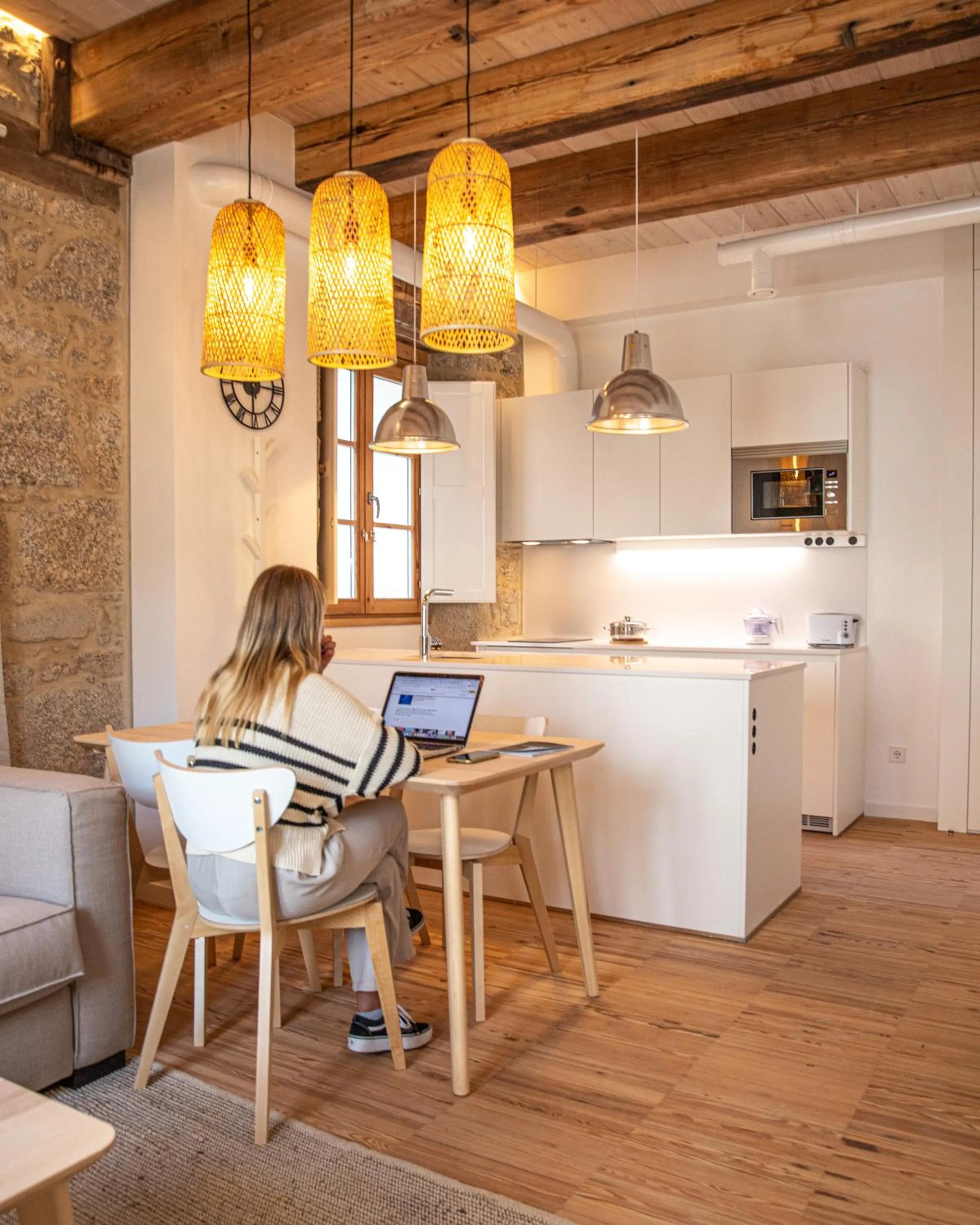Dining area in La Gallega by Upper Luxury Housing