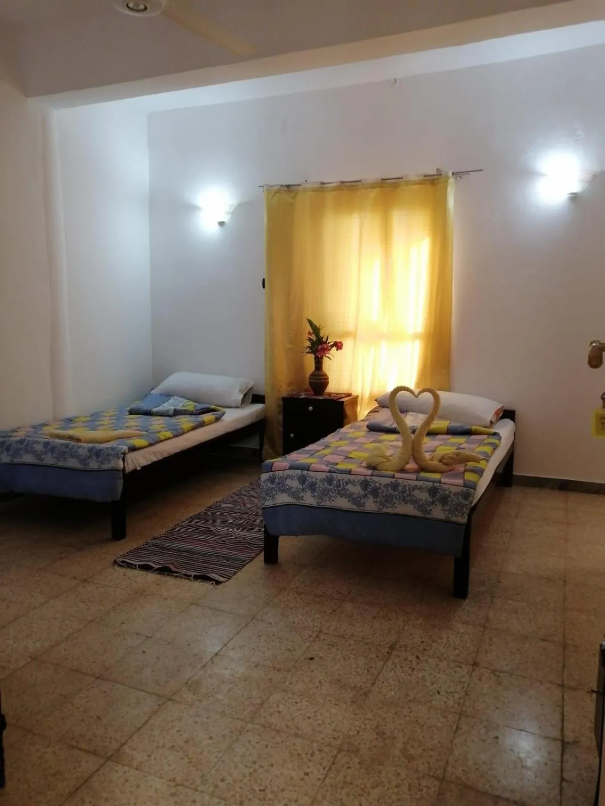 Bed in Rose Guest House