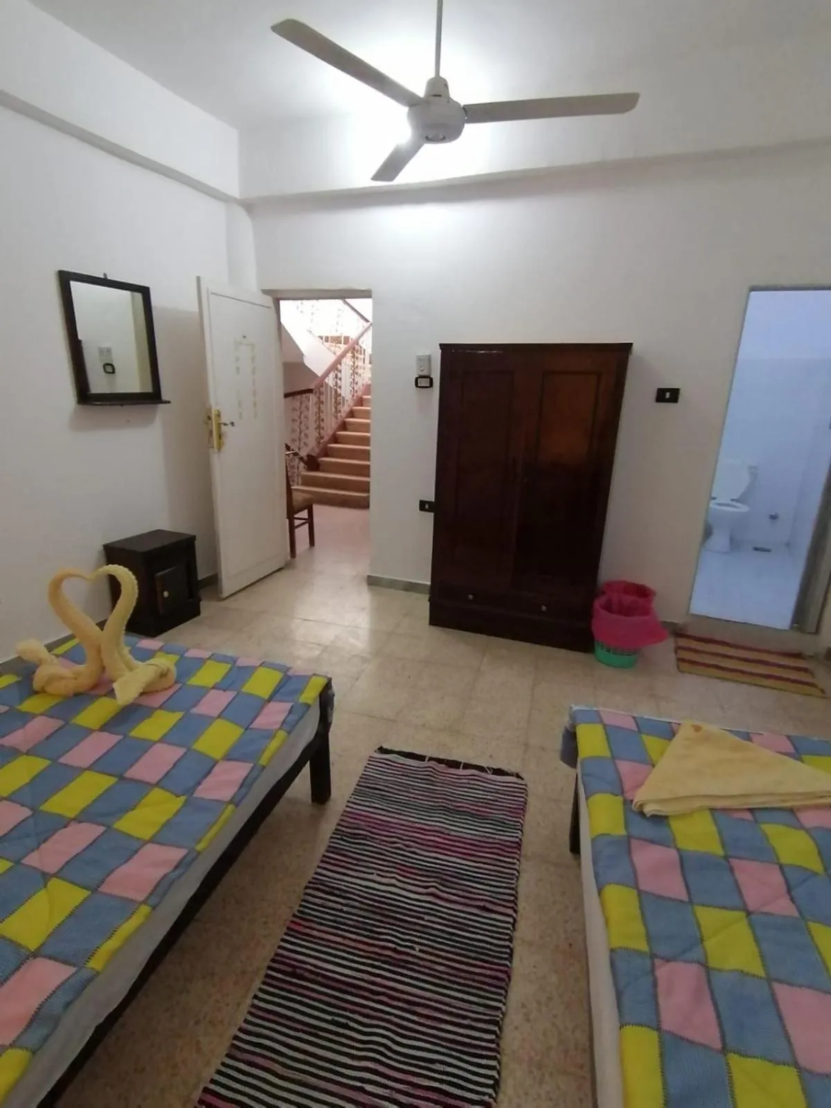 Bed in Rose Guest House