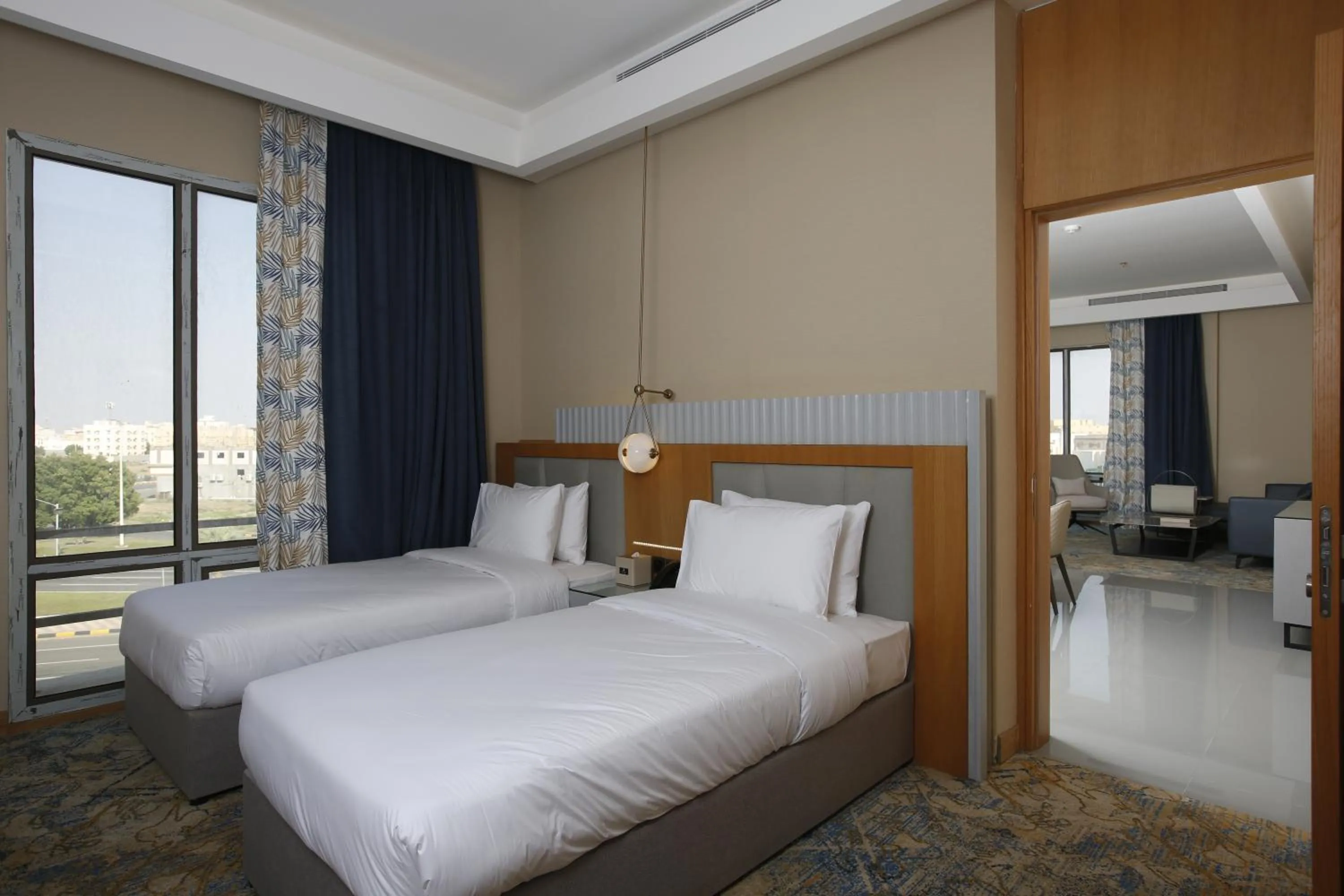 Photo of the whole room, Bed in Grand Plaza Hotel - Jazan