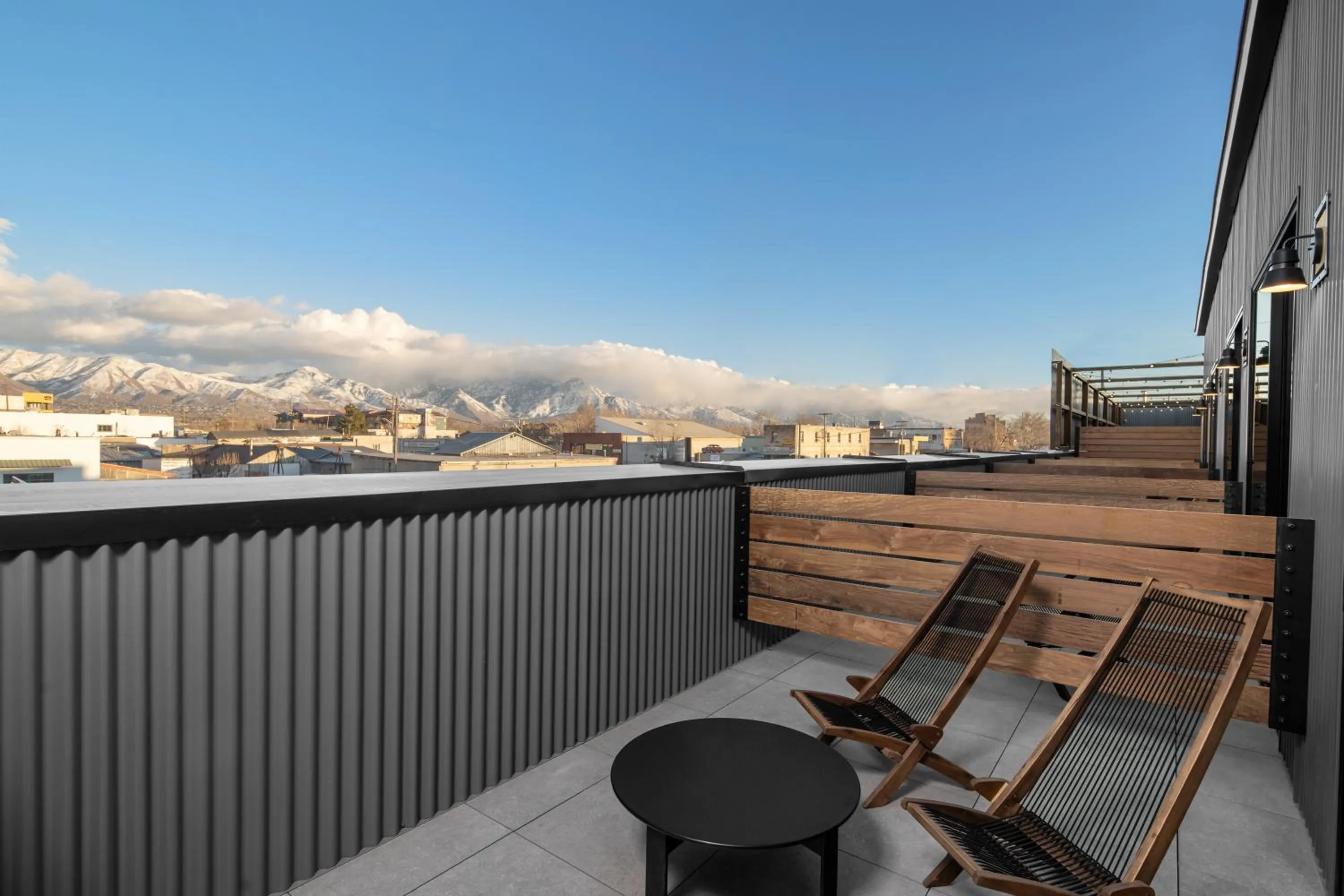 View (from property/room) in evo Hotel Salt Lake City