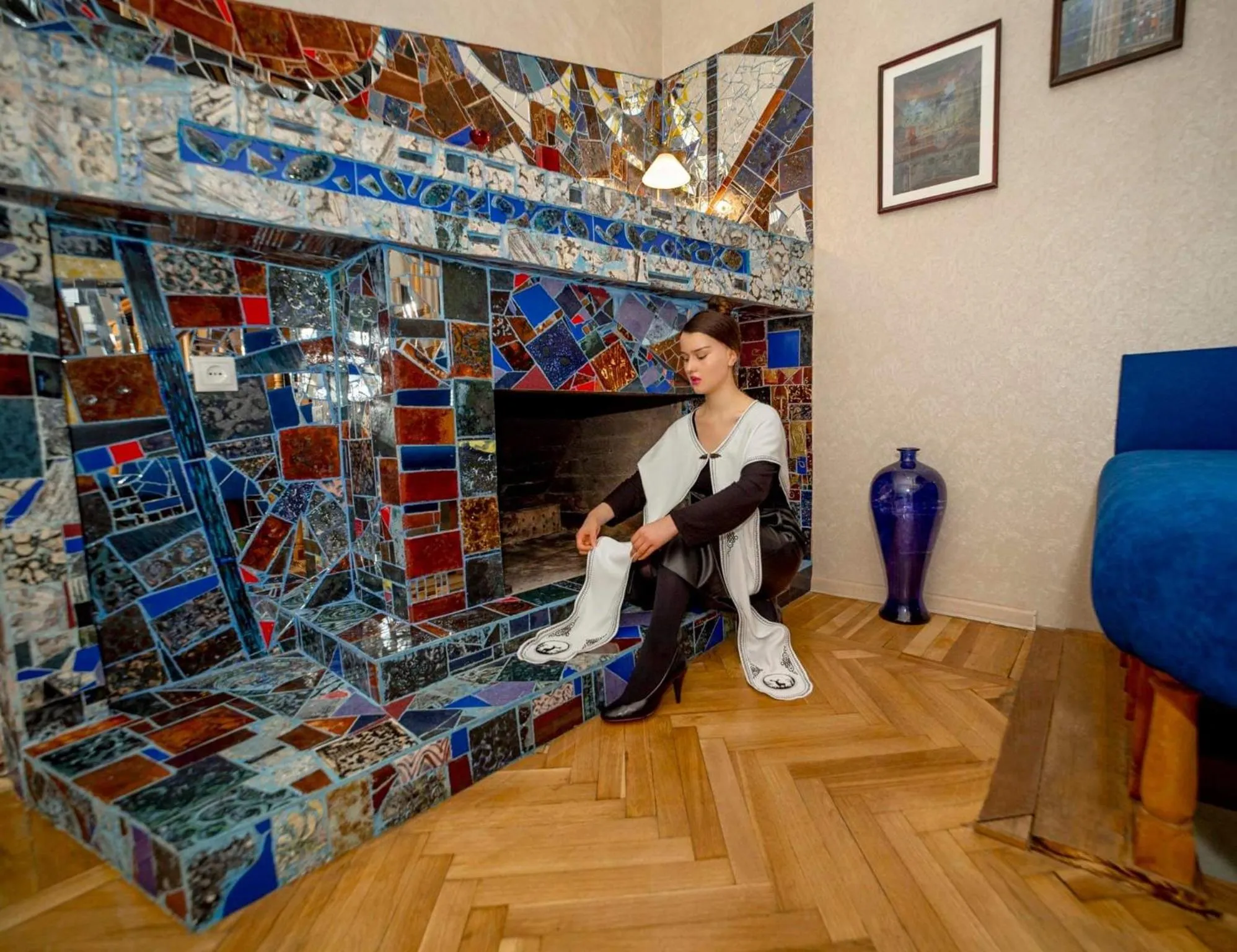 Seating area in House 52 Boutique Hotel