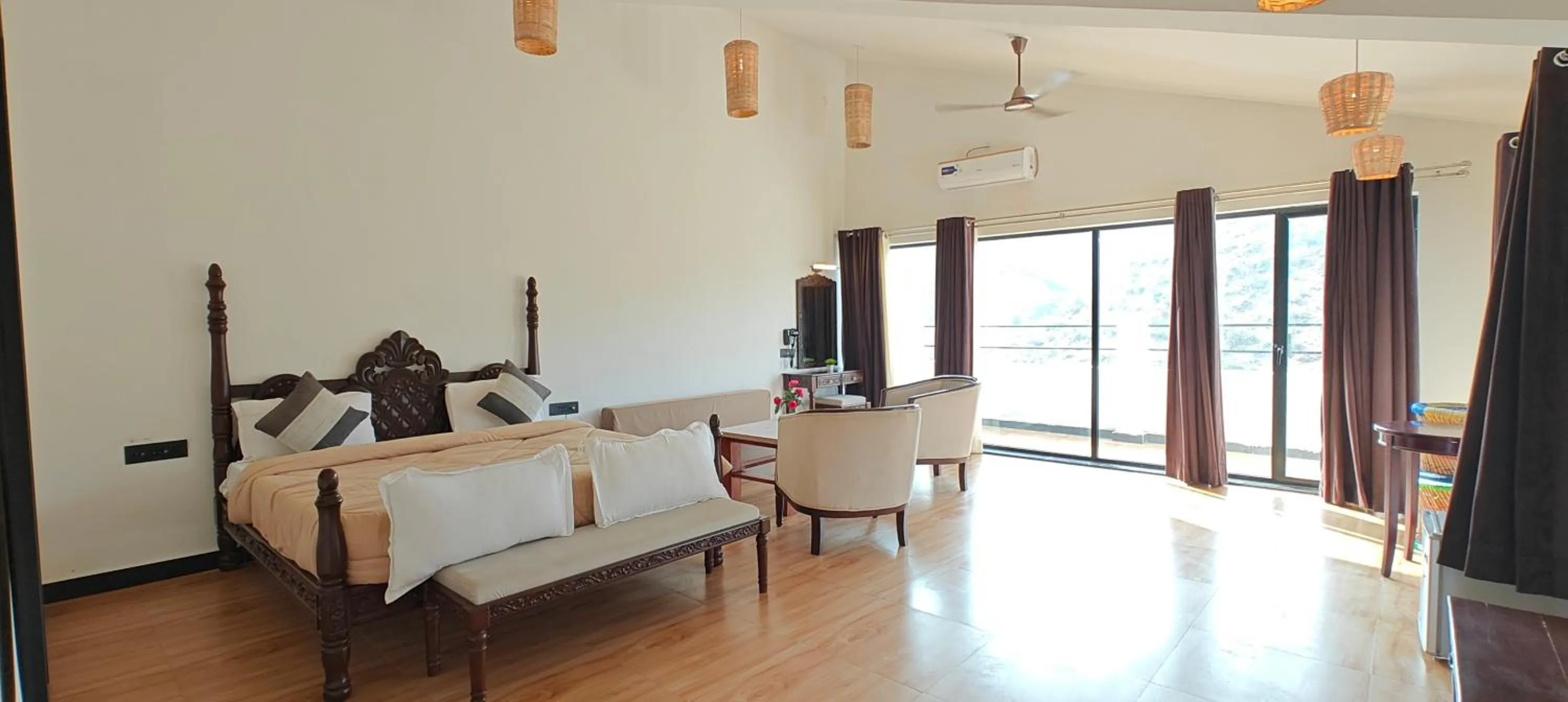 Bed in The HighGarden Resort