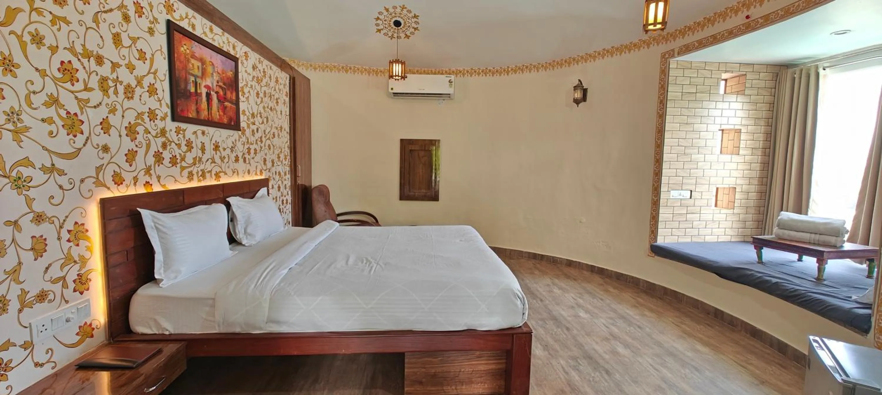 Bed in The HighGarden Resort