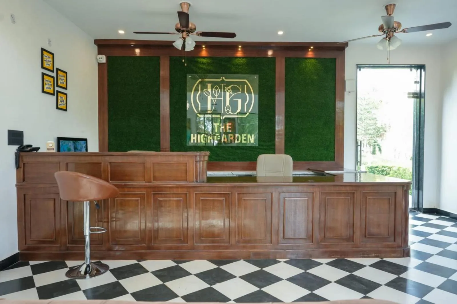 Lobby or reception in The HighGarden Resort