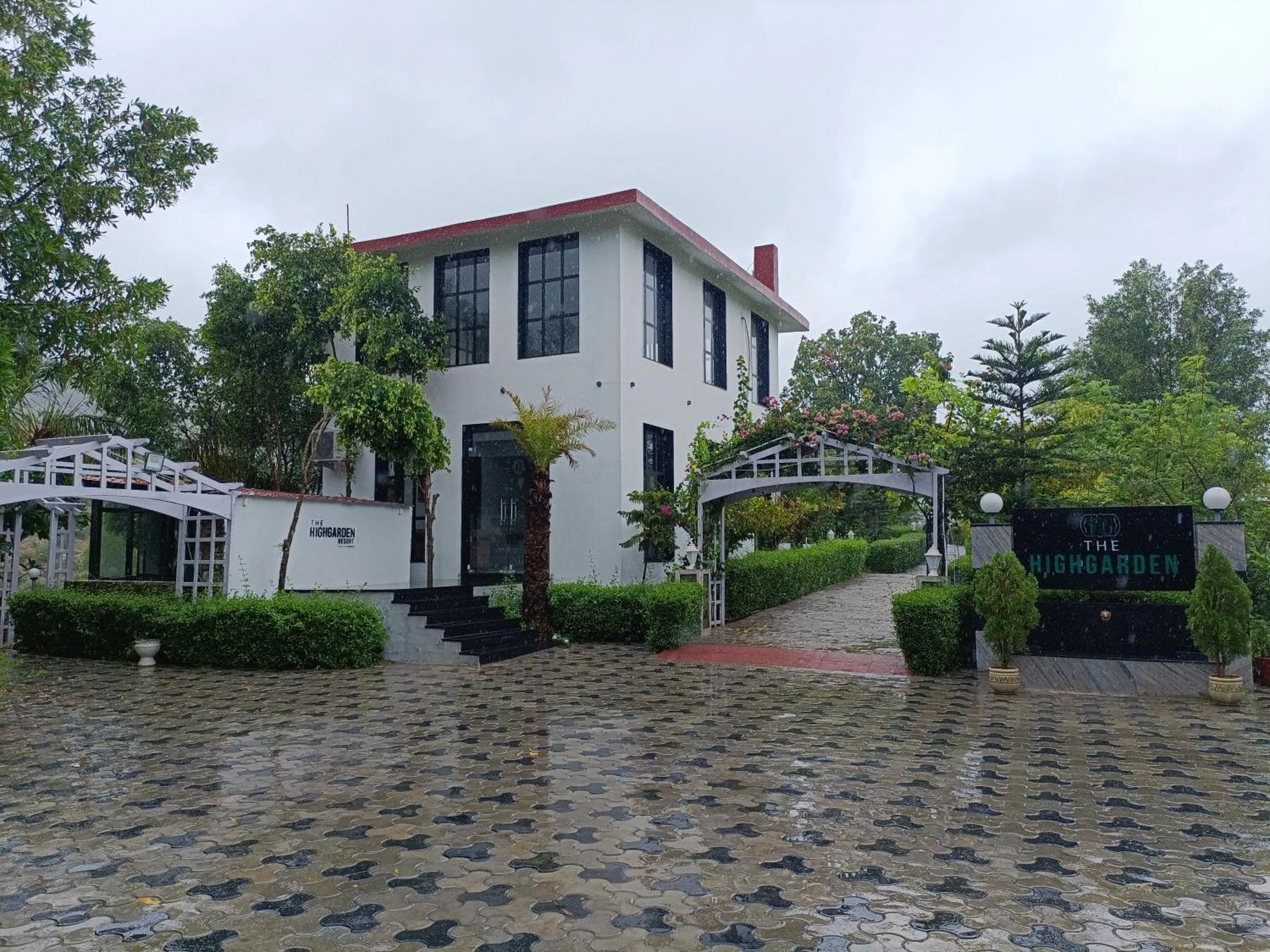 Property building in The HighGarden Resort