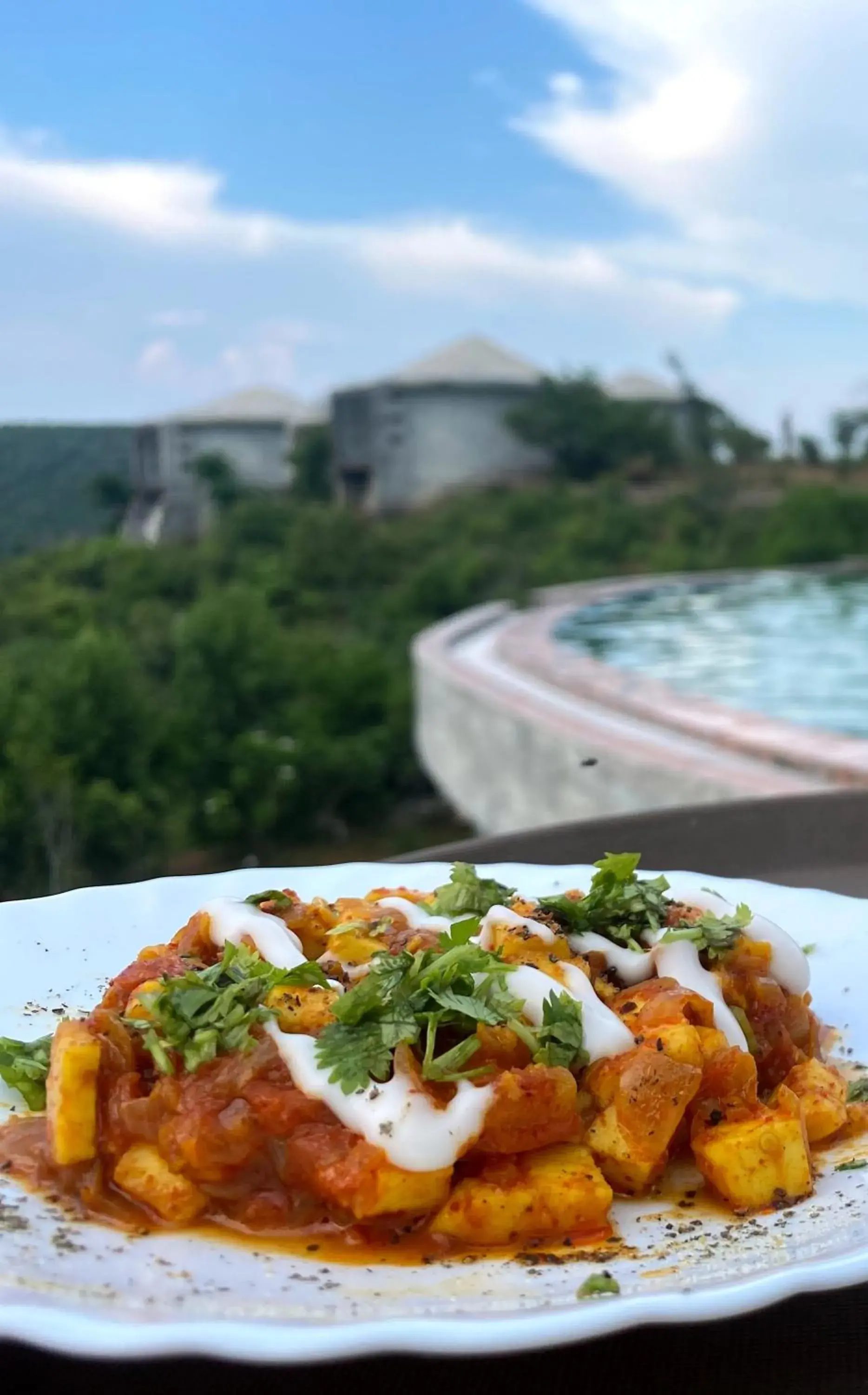 Breakfast in The HighGarden Resort Breakfast in The HighGarden Resort