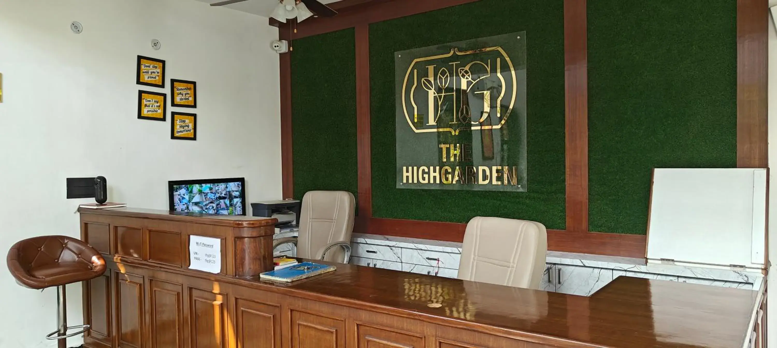 Lobby or reception in The HighGarden Resort Lobby or reception in The HighGarden Resort