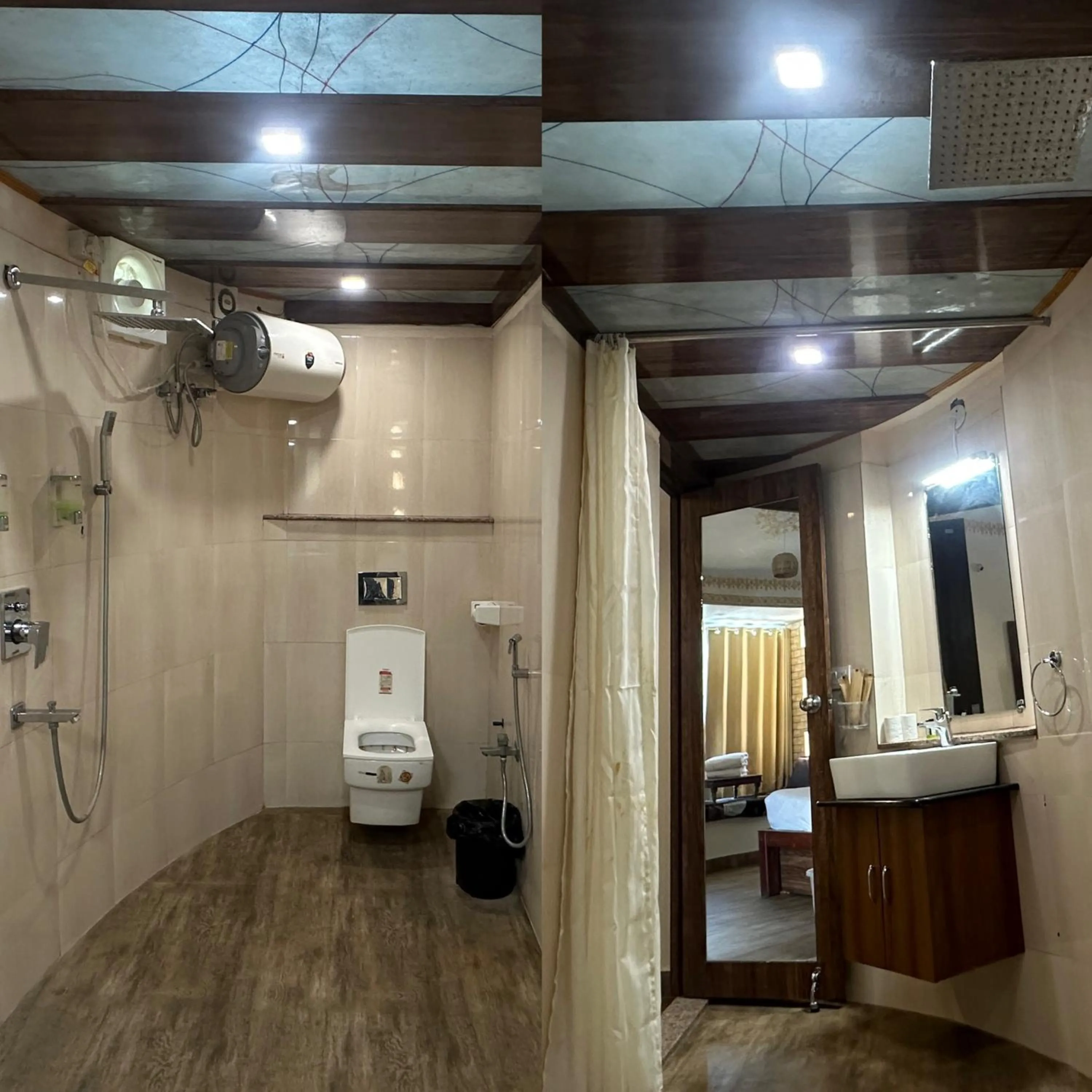 Shower in The HighGarden Resort