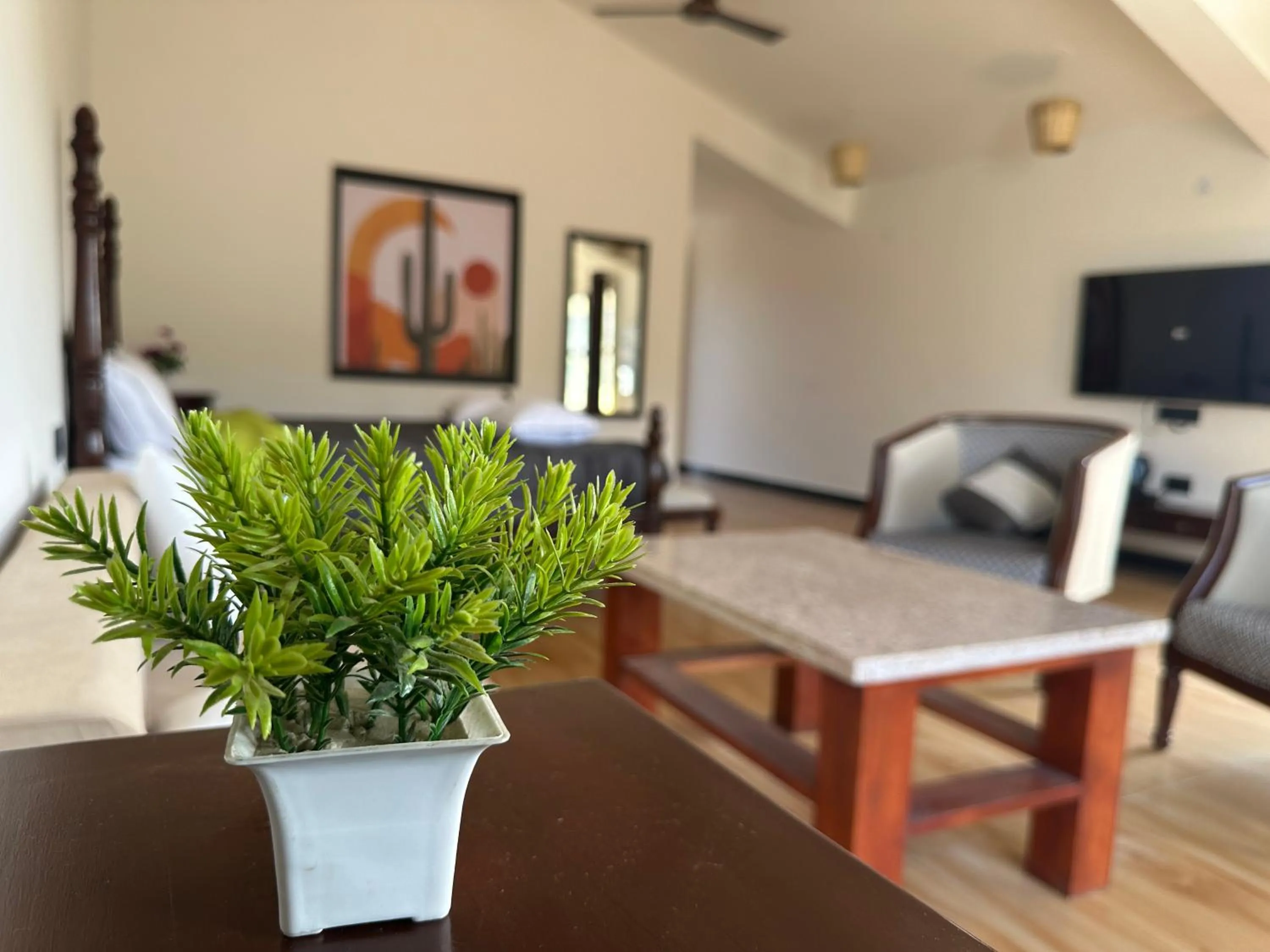 Bed in The HighGarden Resort