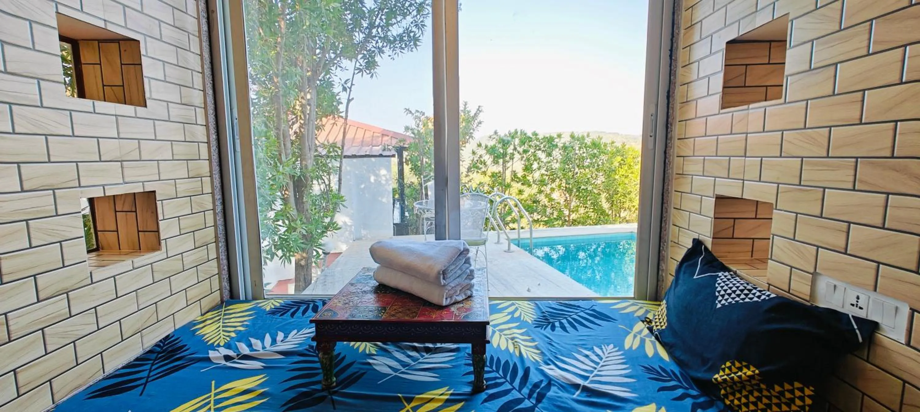 Pool view in The HighGarden Resort