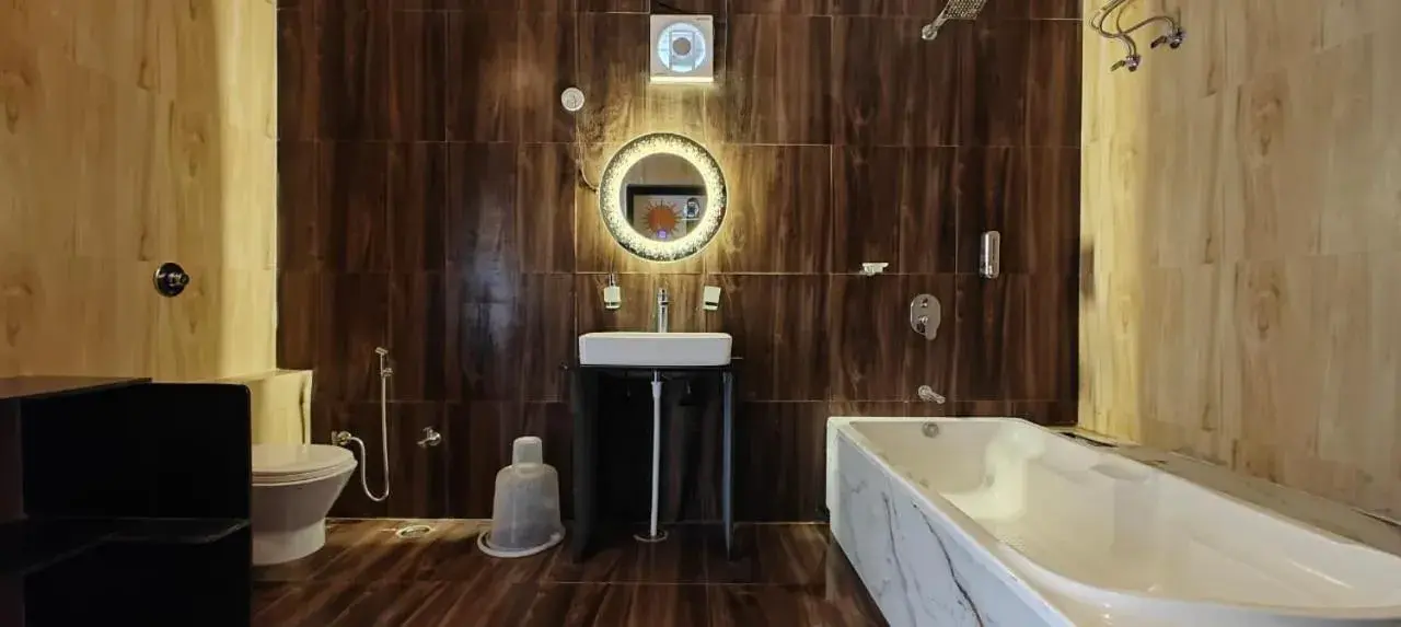 Toilet in The HighGarden Resort Toilet in The HighGarden Resort