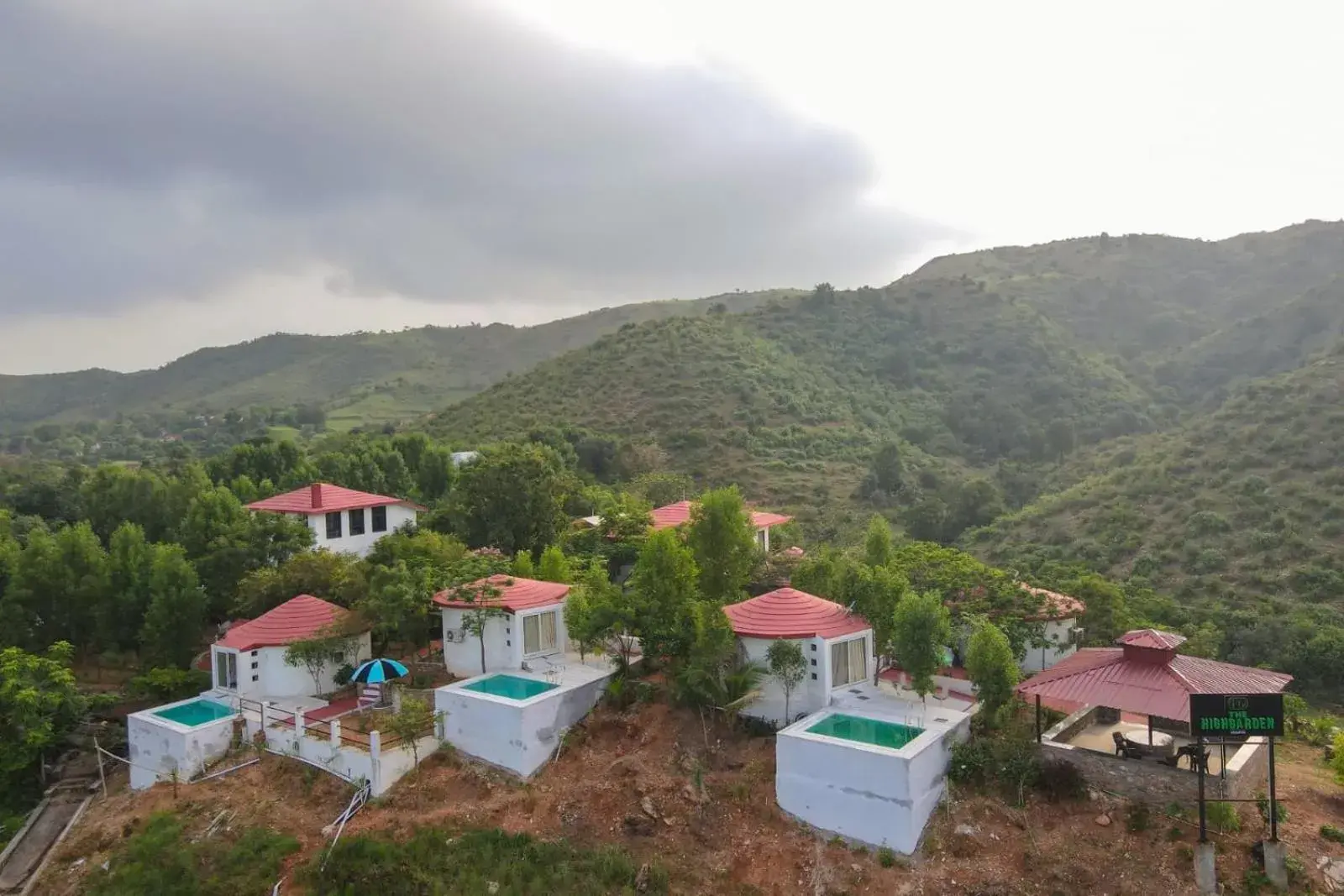 Property building in The HighGarden Resort Property building in The HighGarden Resort