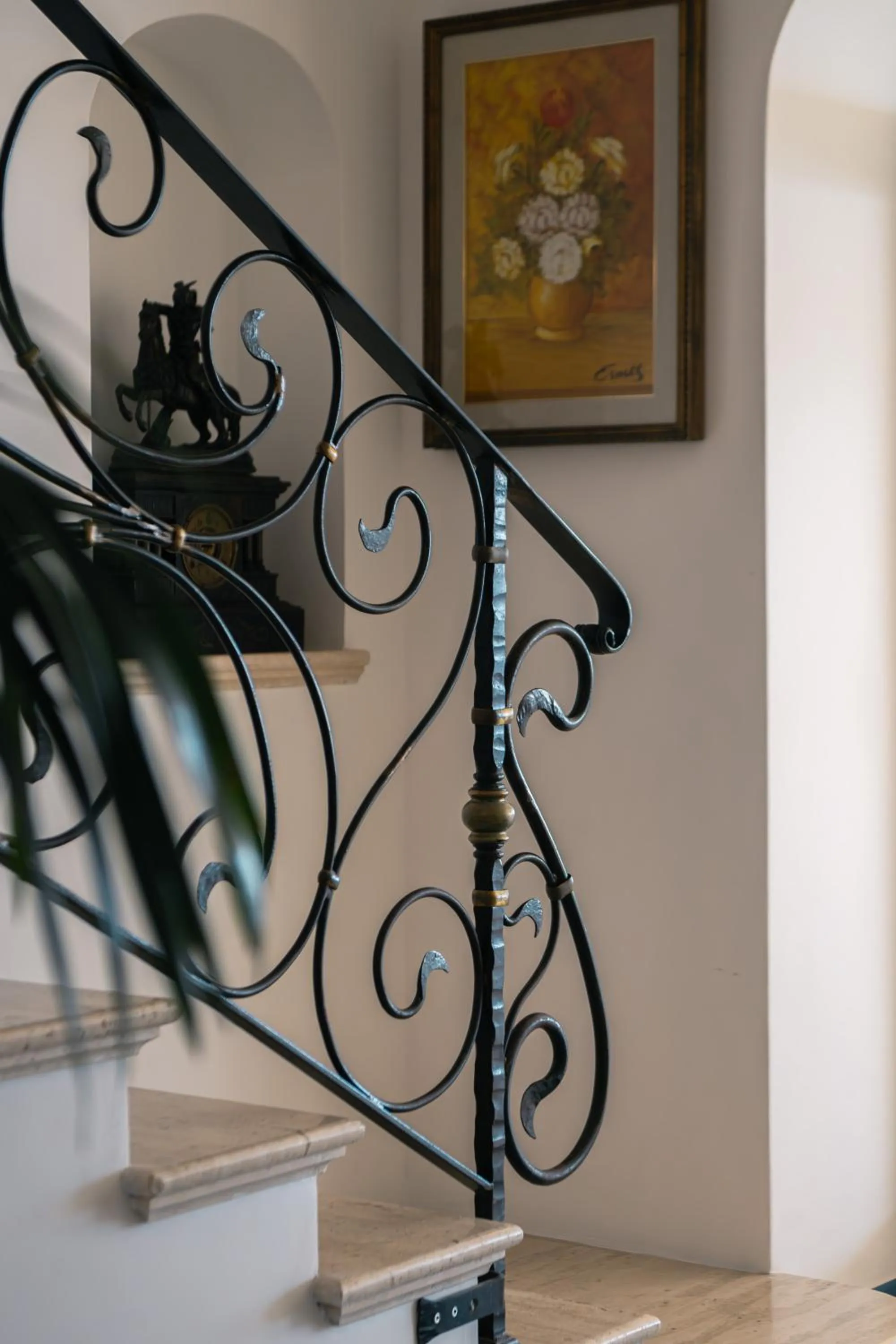 Decorative detail in Hotel Conca d'Oro