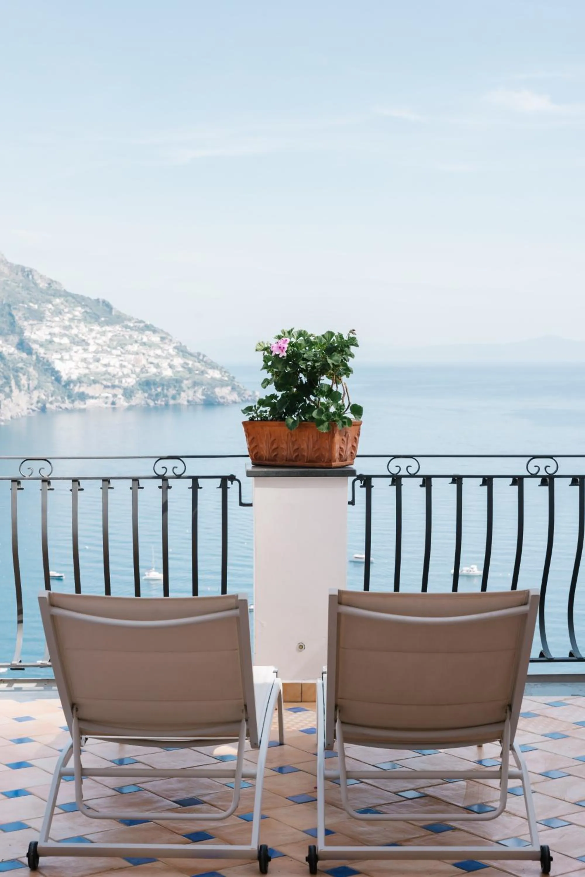 Balcony/Terrace in Hotel Conca d'Oro
