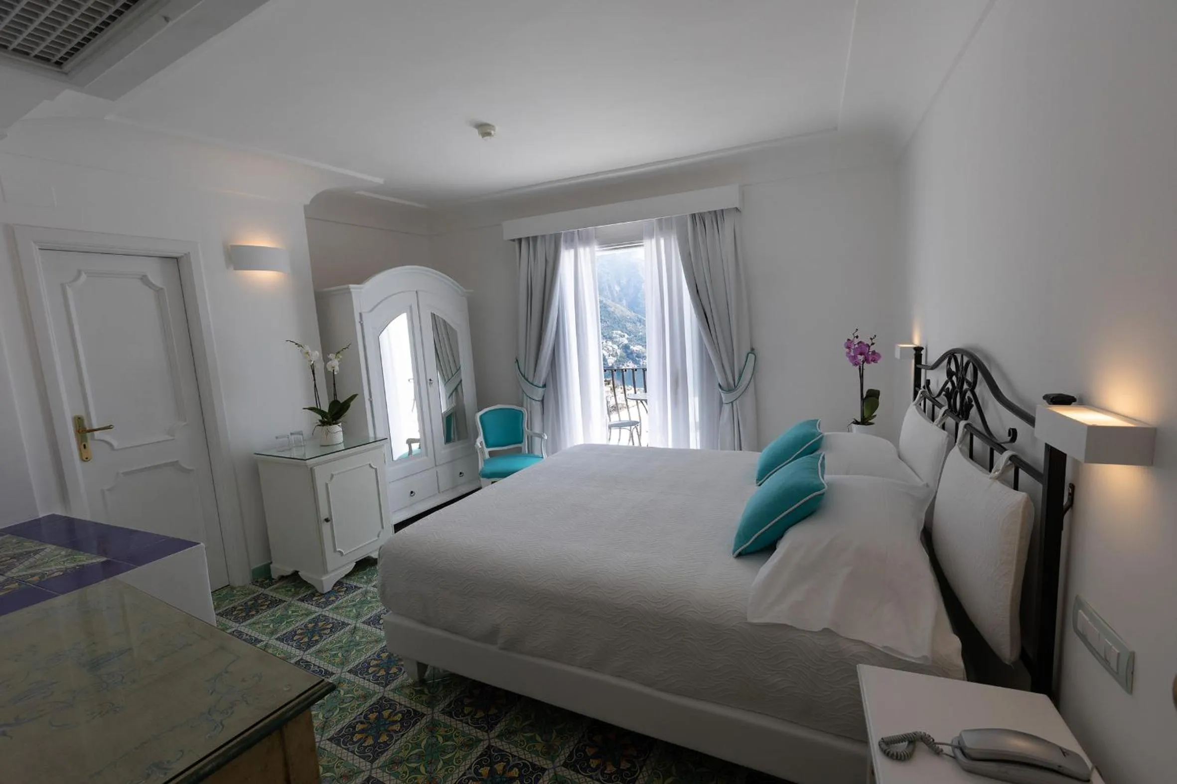 Bedroom, Bed in Hotel Conca d'Oro