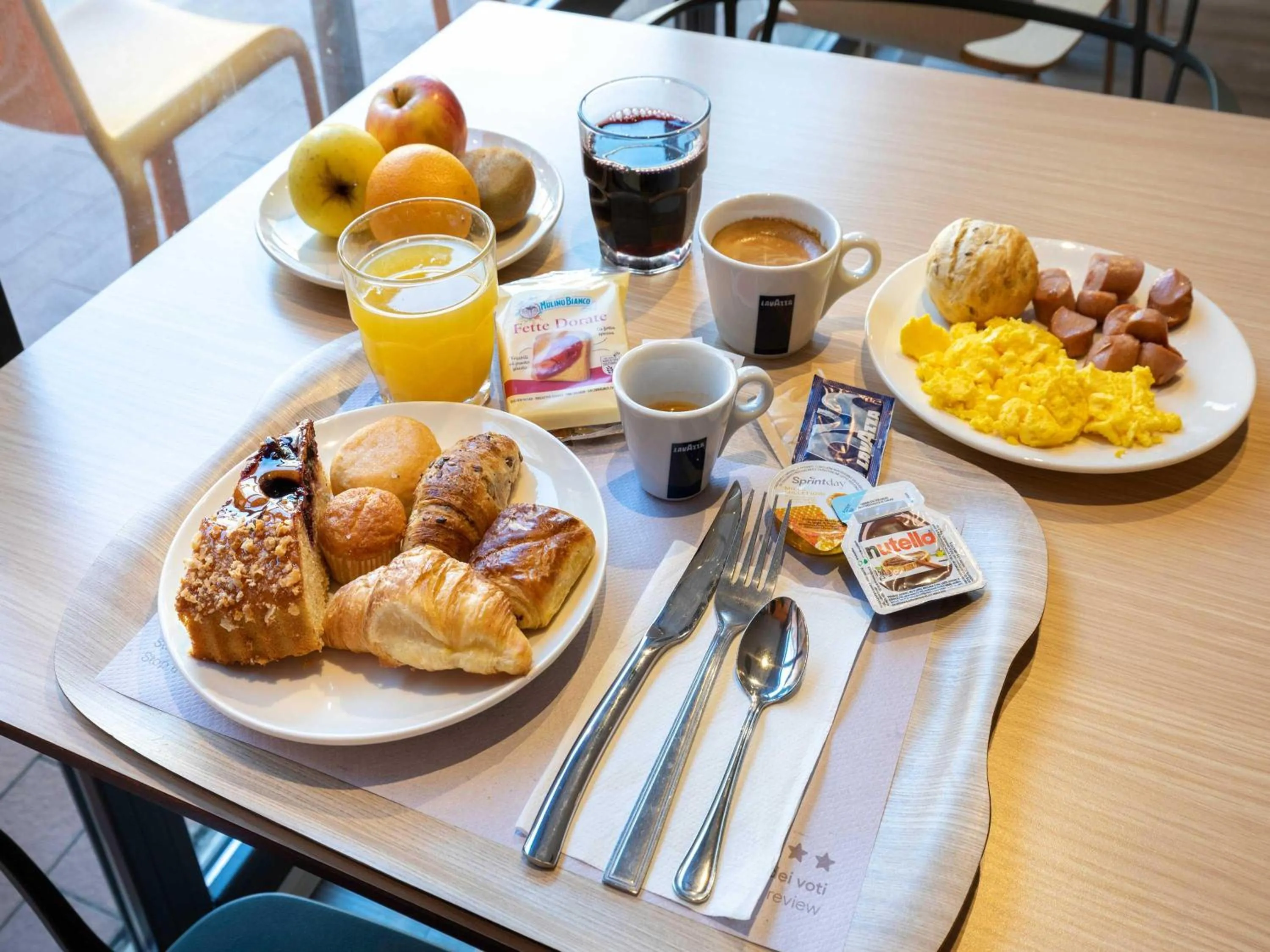 Restaurant/places to eat in B&B Hotel Roma Tuscolana San Giovanni