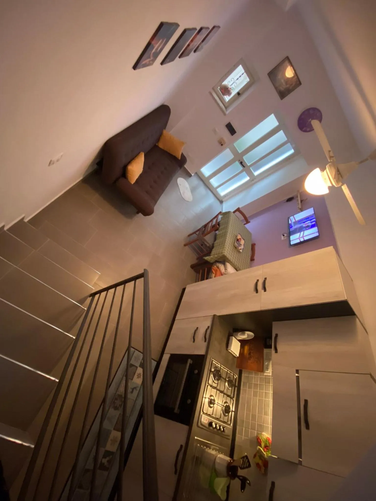 Communal lounge/ TV room in B&B Casetta Verde FELICE