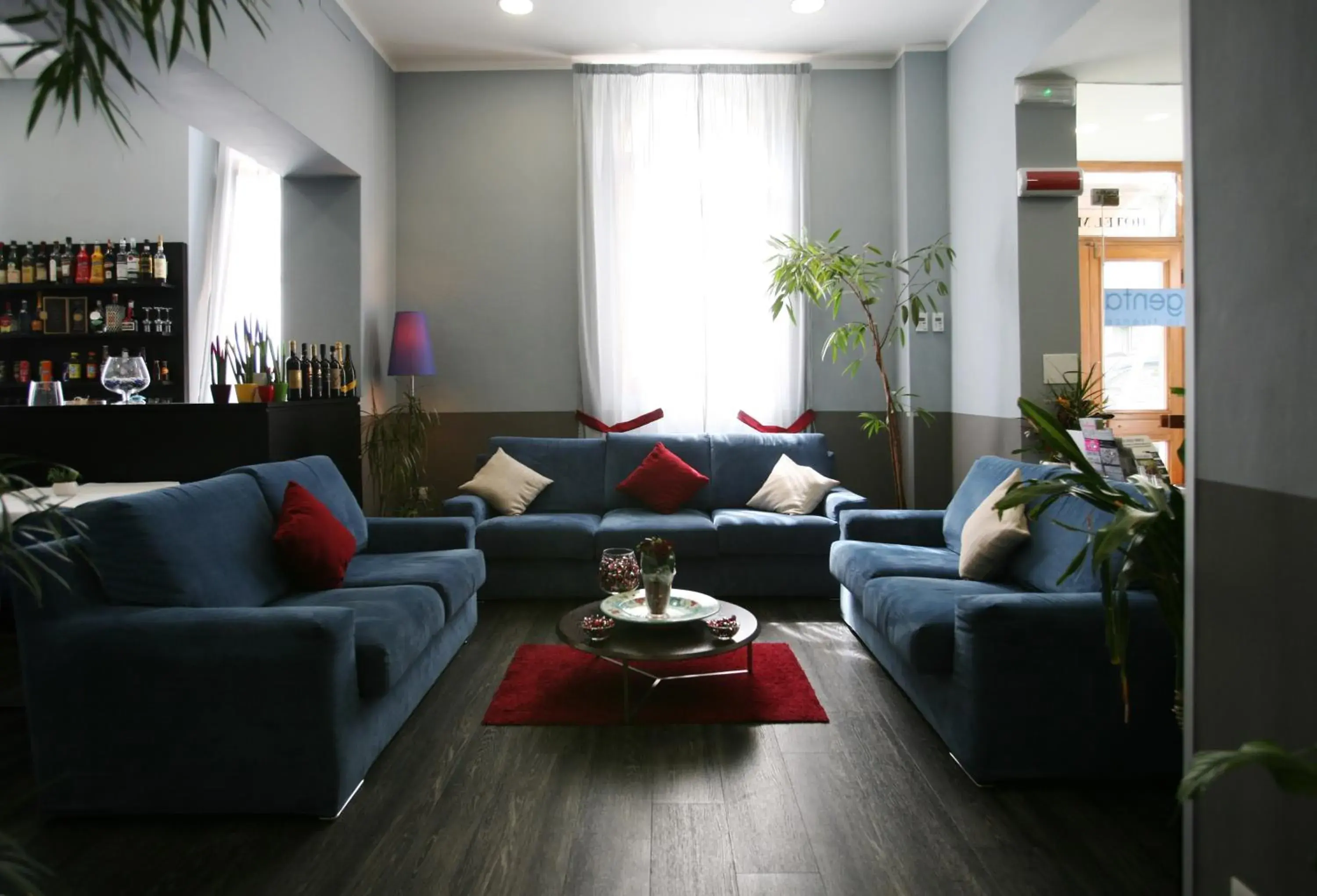 Living room in Hotel Magenta Living room in Hotel Magenta