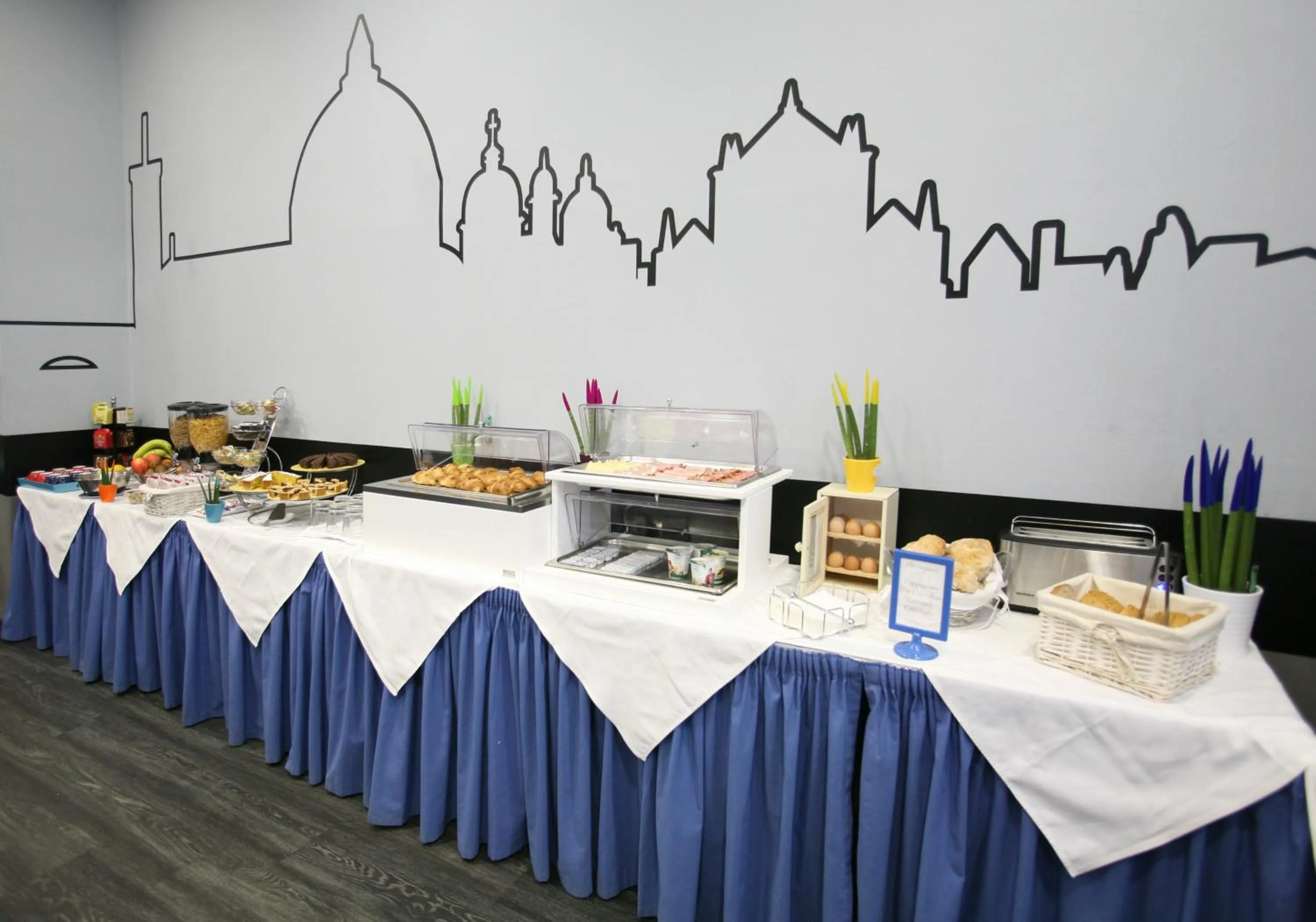 Food and drinks in Hotel Magenta